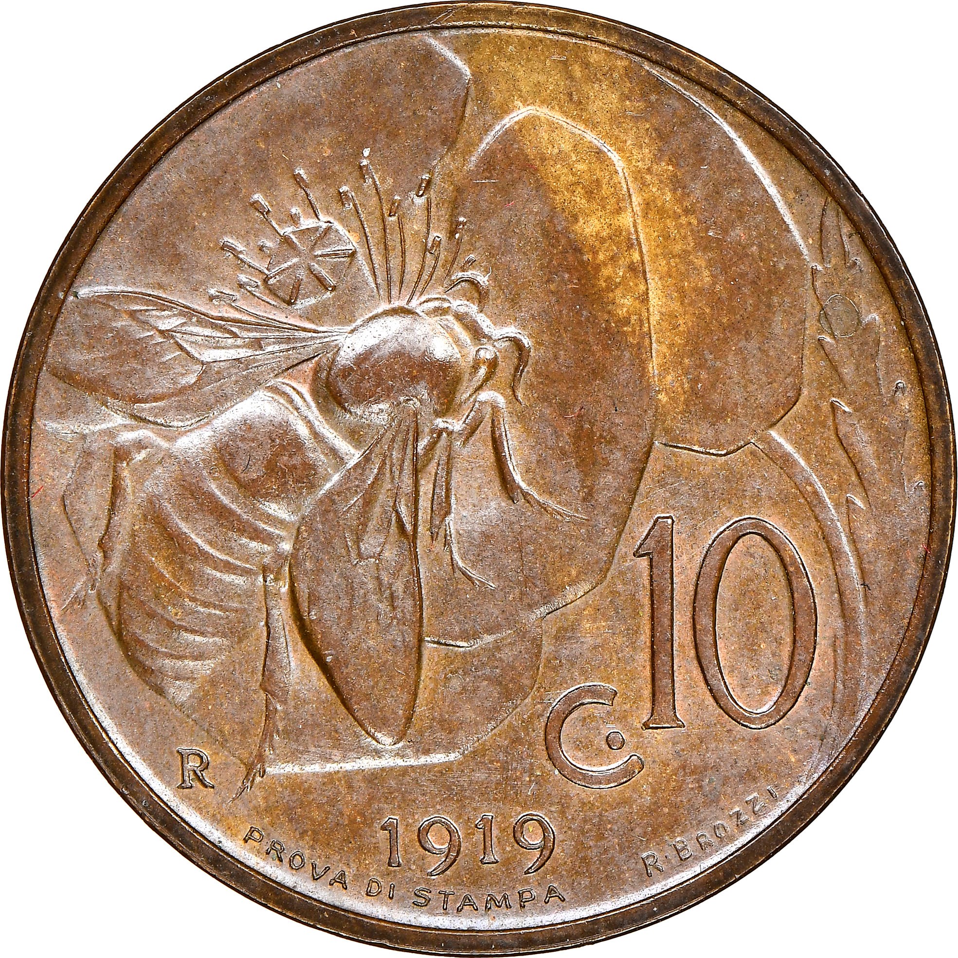 Italy 10 Centesimi KM Pr26 Prices