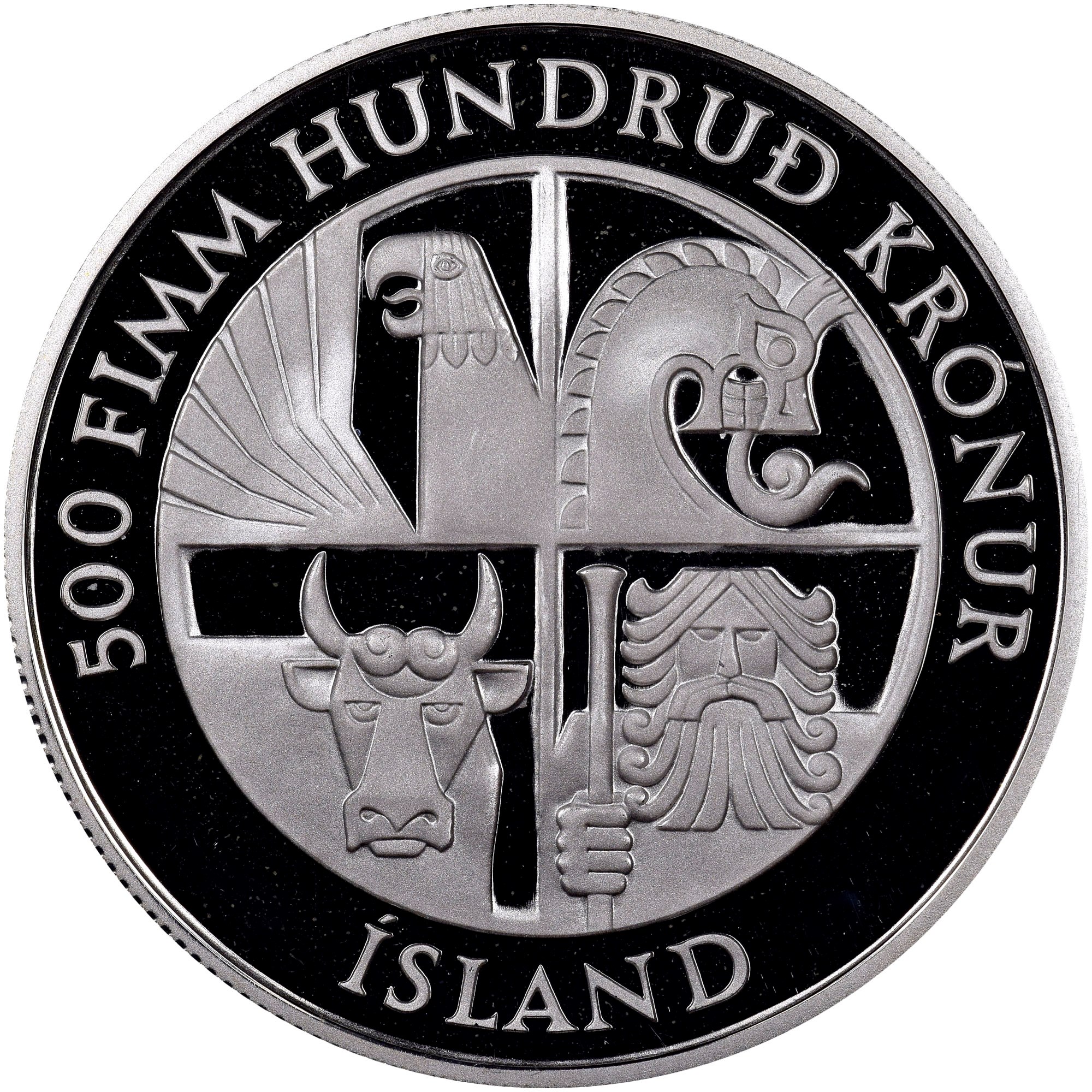 Iceland 500 Krónur KM 20 Prices & Values | NGC