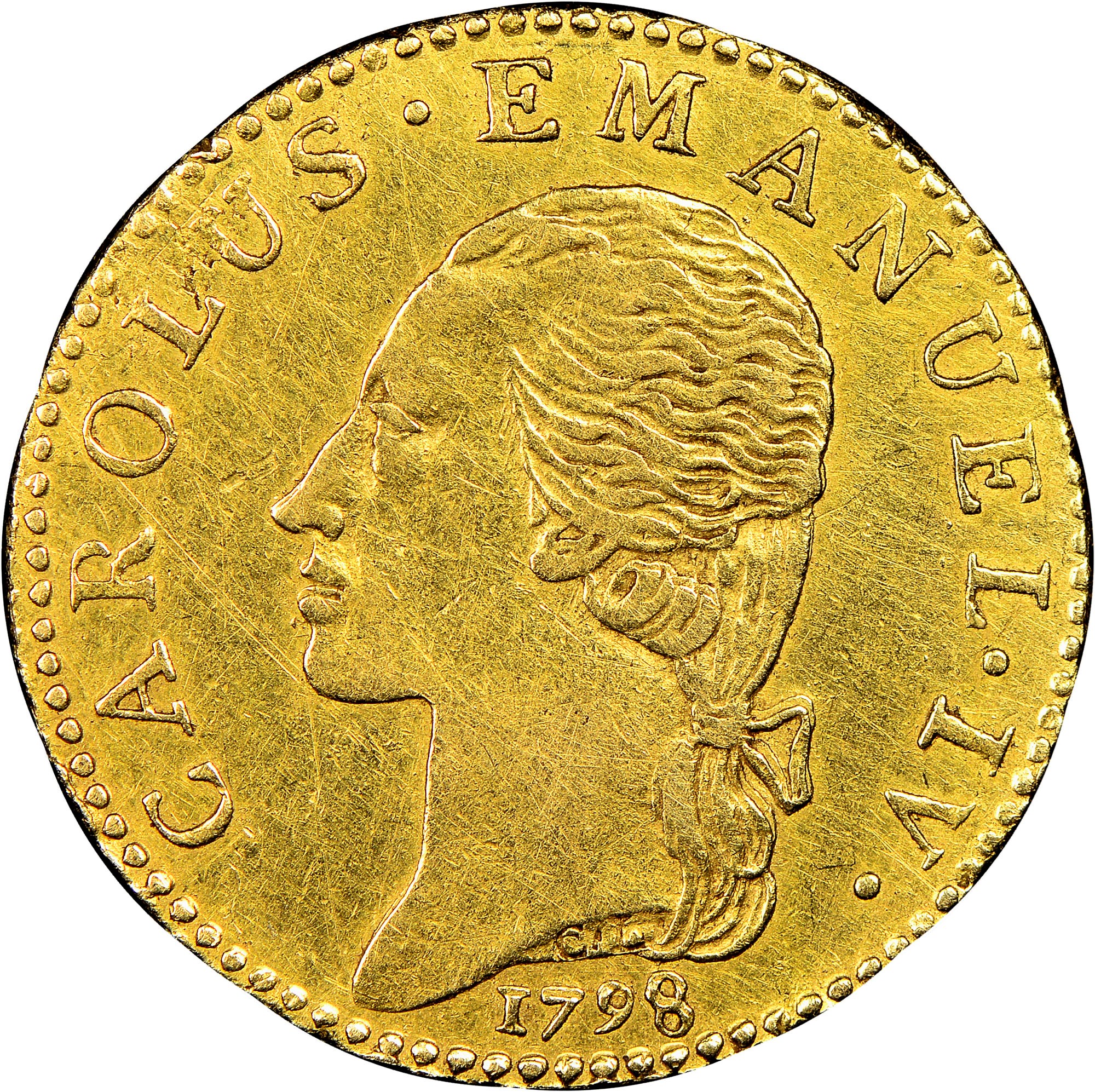Italian States SARDINIA 1/2 Doppia KM 98 Prices & Values | NGC