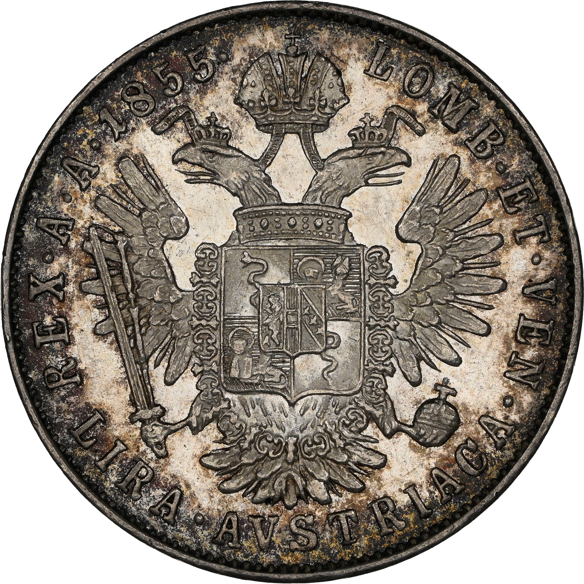 Italian States LOMBARDY-VENETIA Lira C 37.2 Prices & Values | NGC