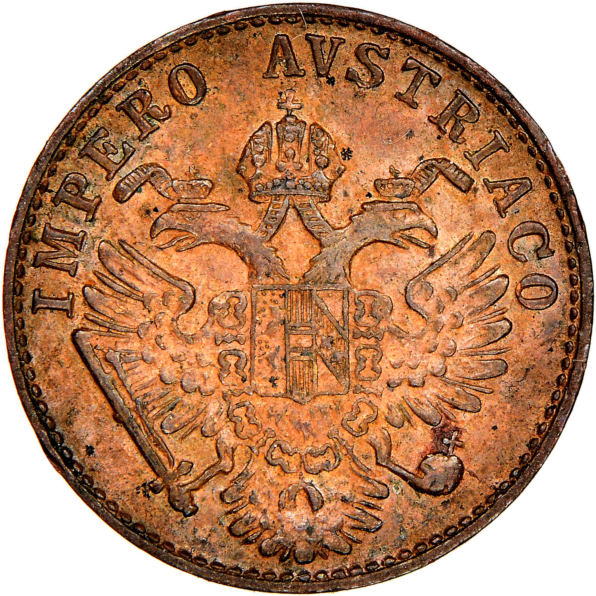 Italian States LOMBARDY-VENETIA Centesimo C 29.1 Prices & Values | NGC