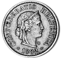 Switzerland 5 Rappen KM 26 Prices & Values | NGC