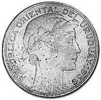 Uruguay 10 Centesimos KM 28 Prices & Values | NGC