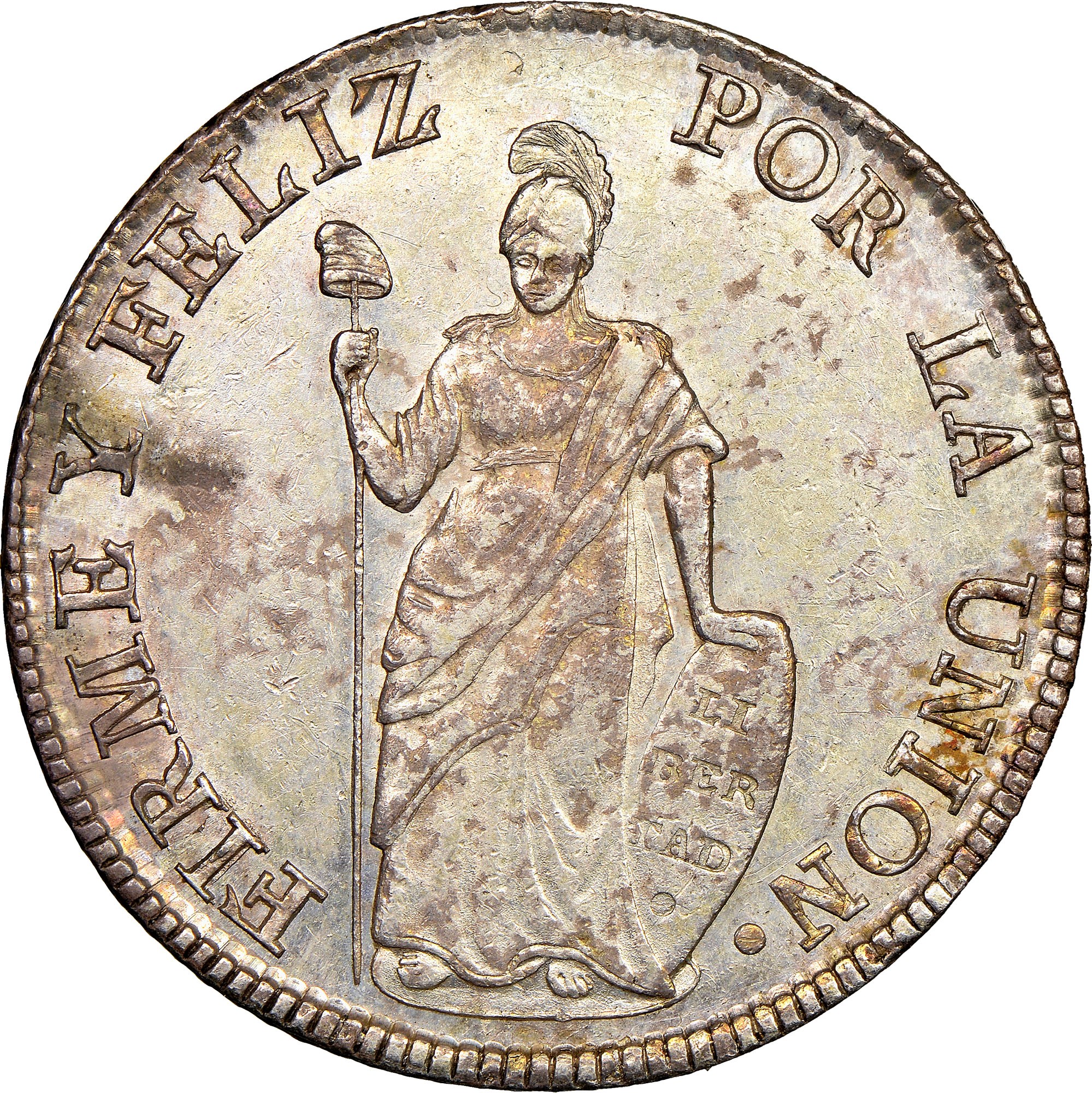 Peru 8 Reales KM 142.9 Prices & Values | NGC