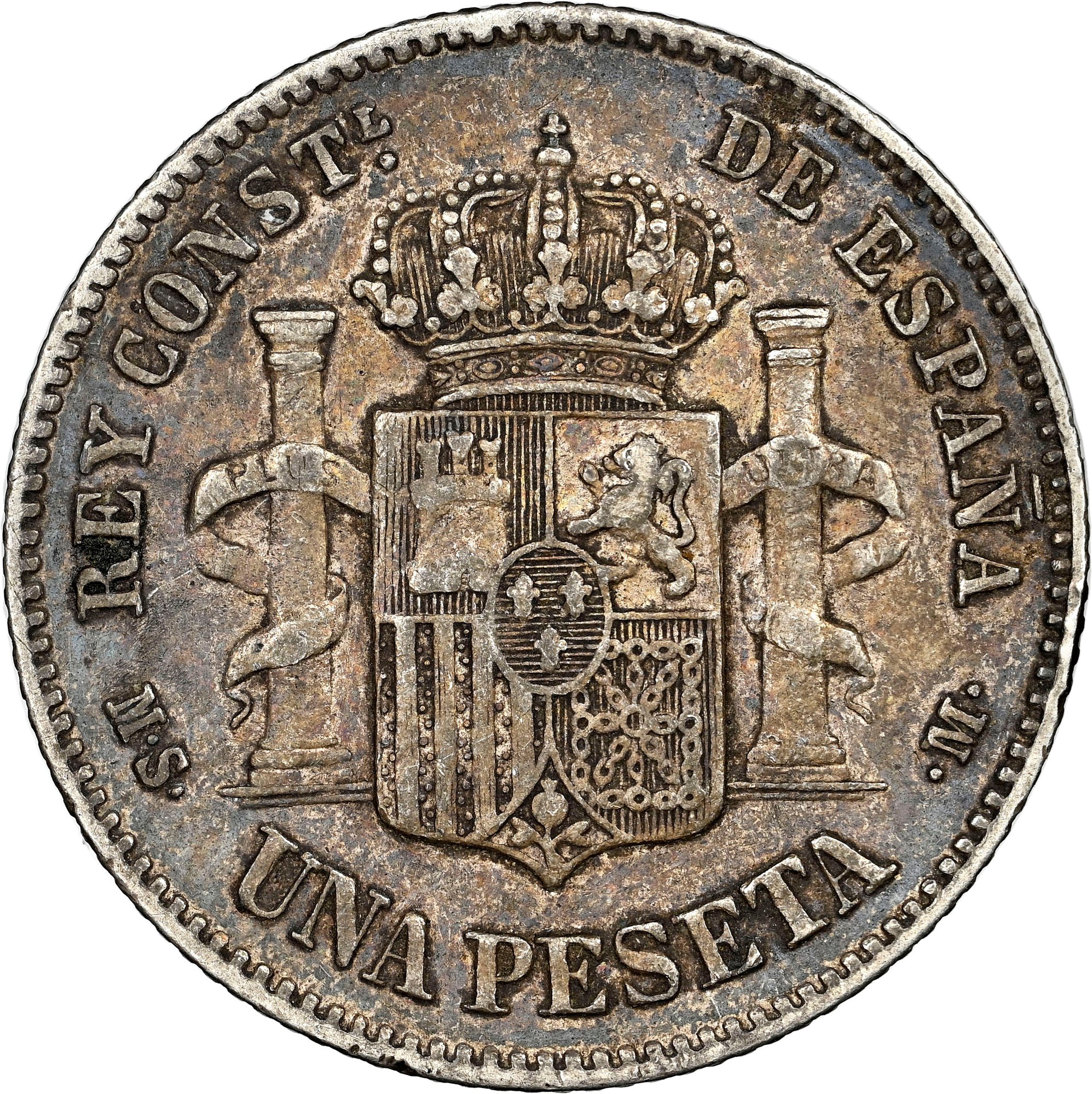 Spain Peseta KM 686 Prices & Values NGC