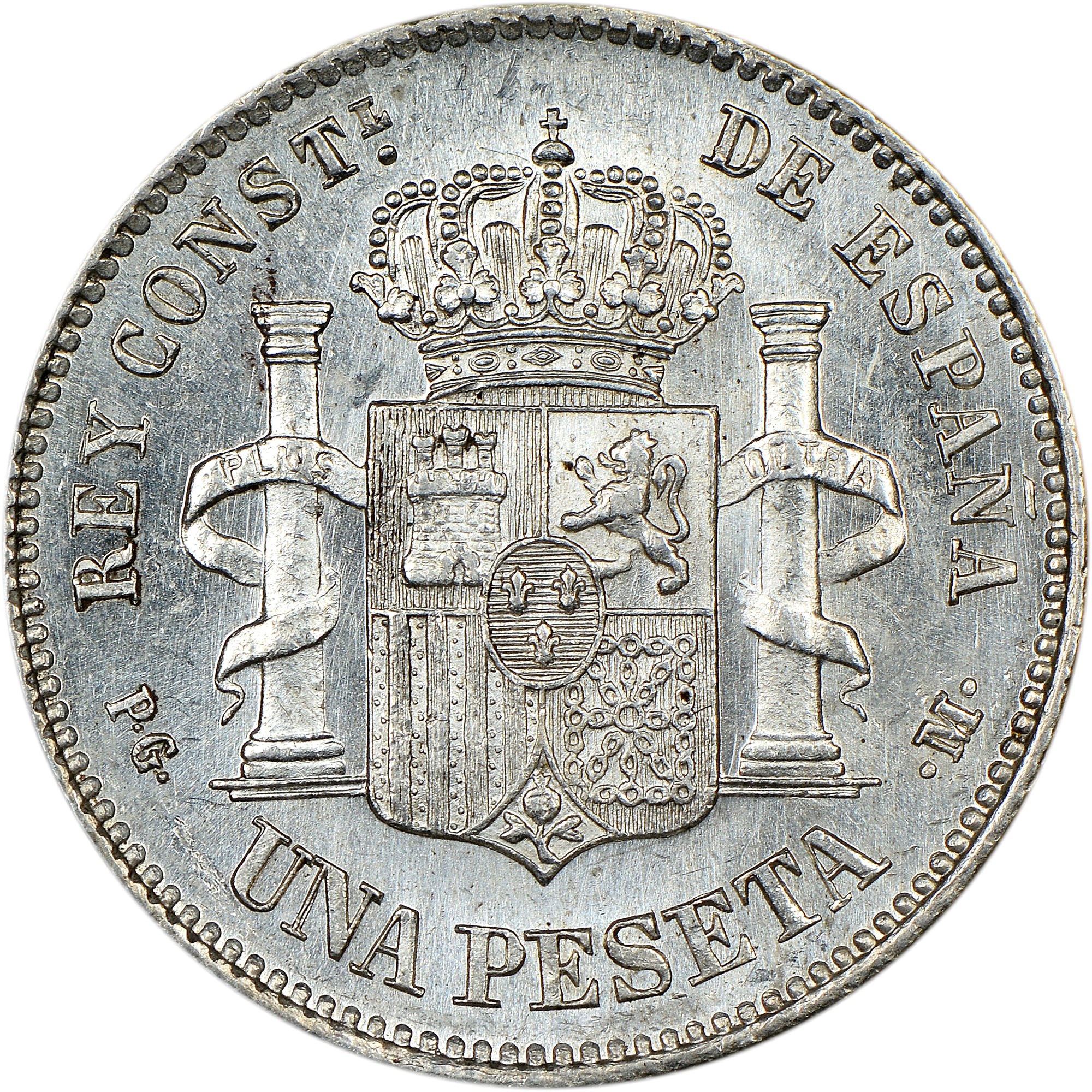 Spain Peseta KM 691 Prices & Values | NGC