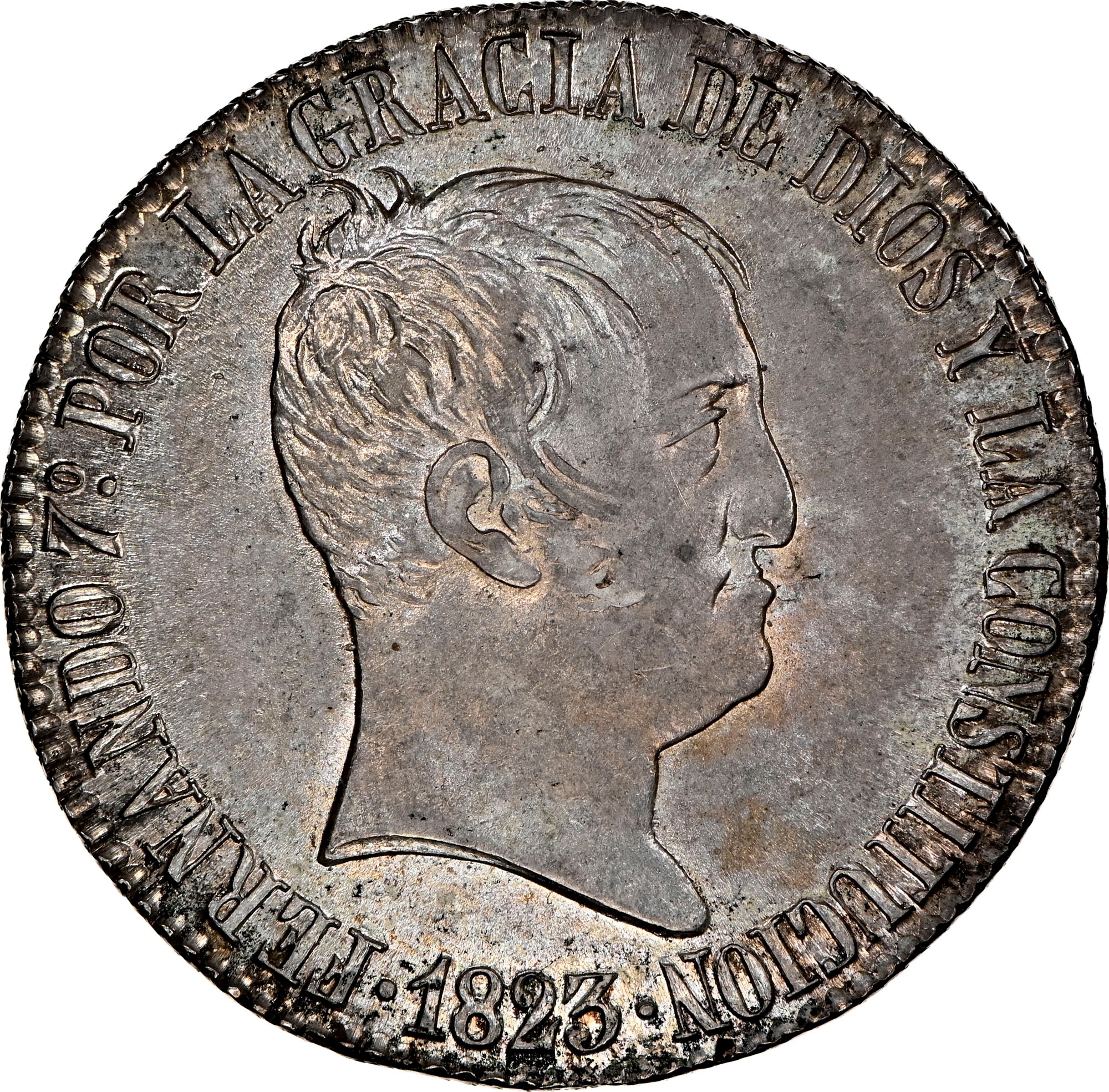 Spain 20 Reales KM 563.1 Prices & Values | NGC