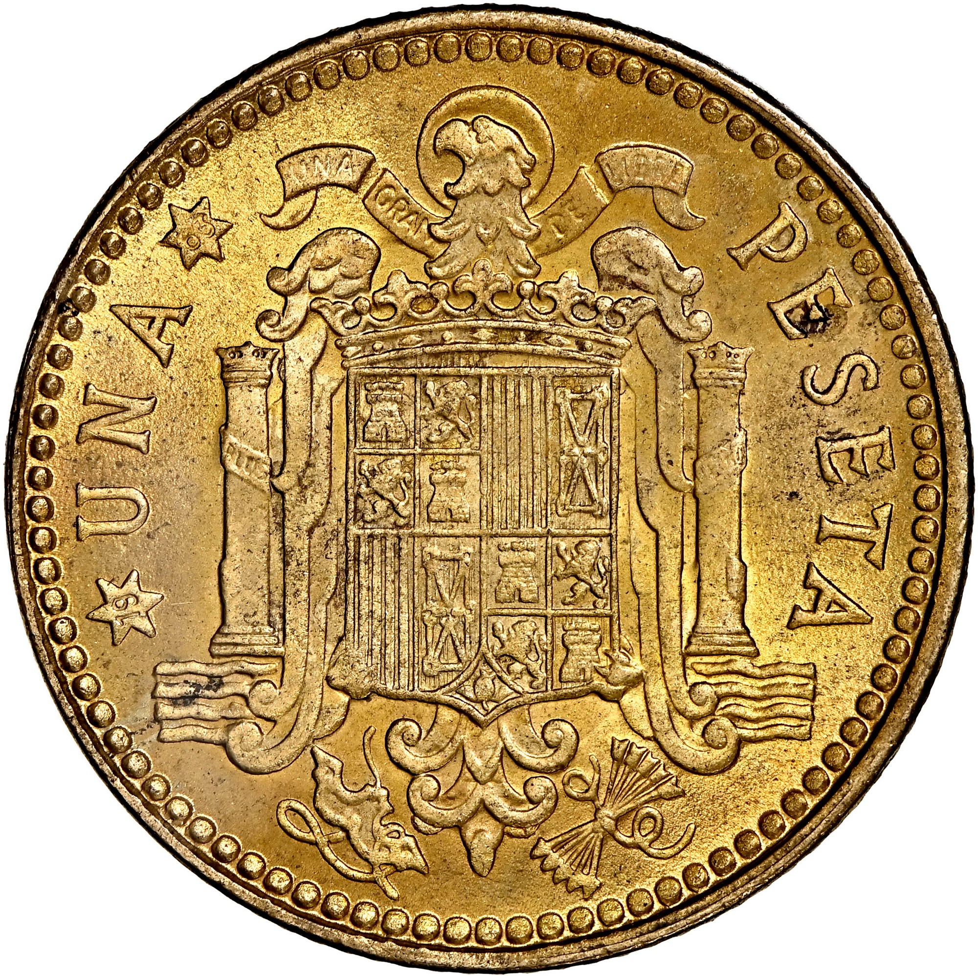 Spain Peseta KM 775 Prices & Values NGC