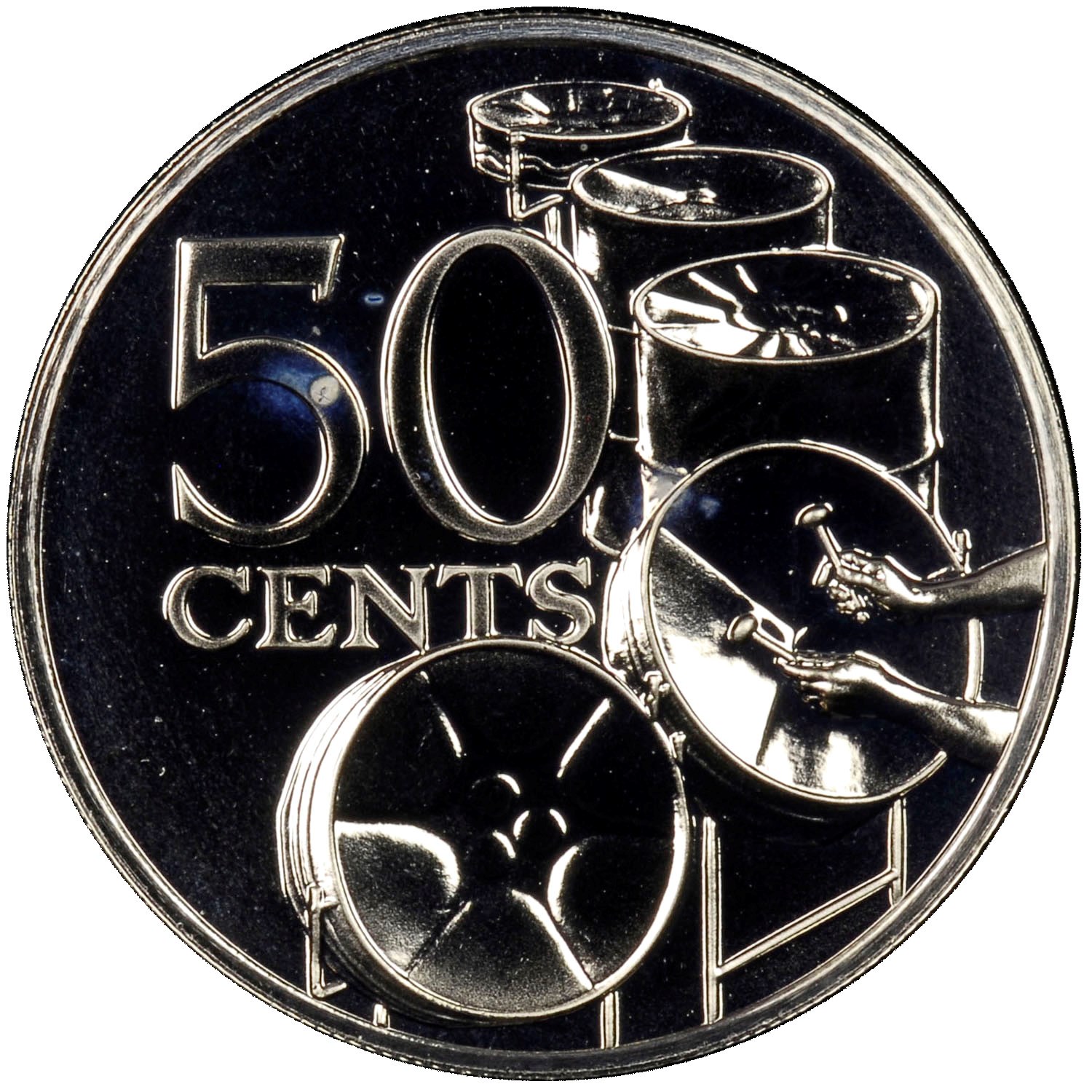 Trinidad & Tobago 50 Cents KM 33 Prices & Values NGC