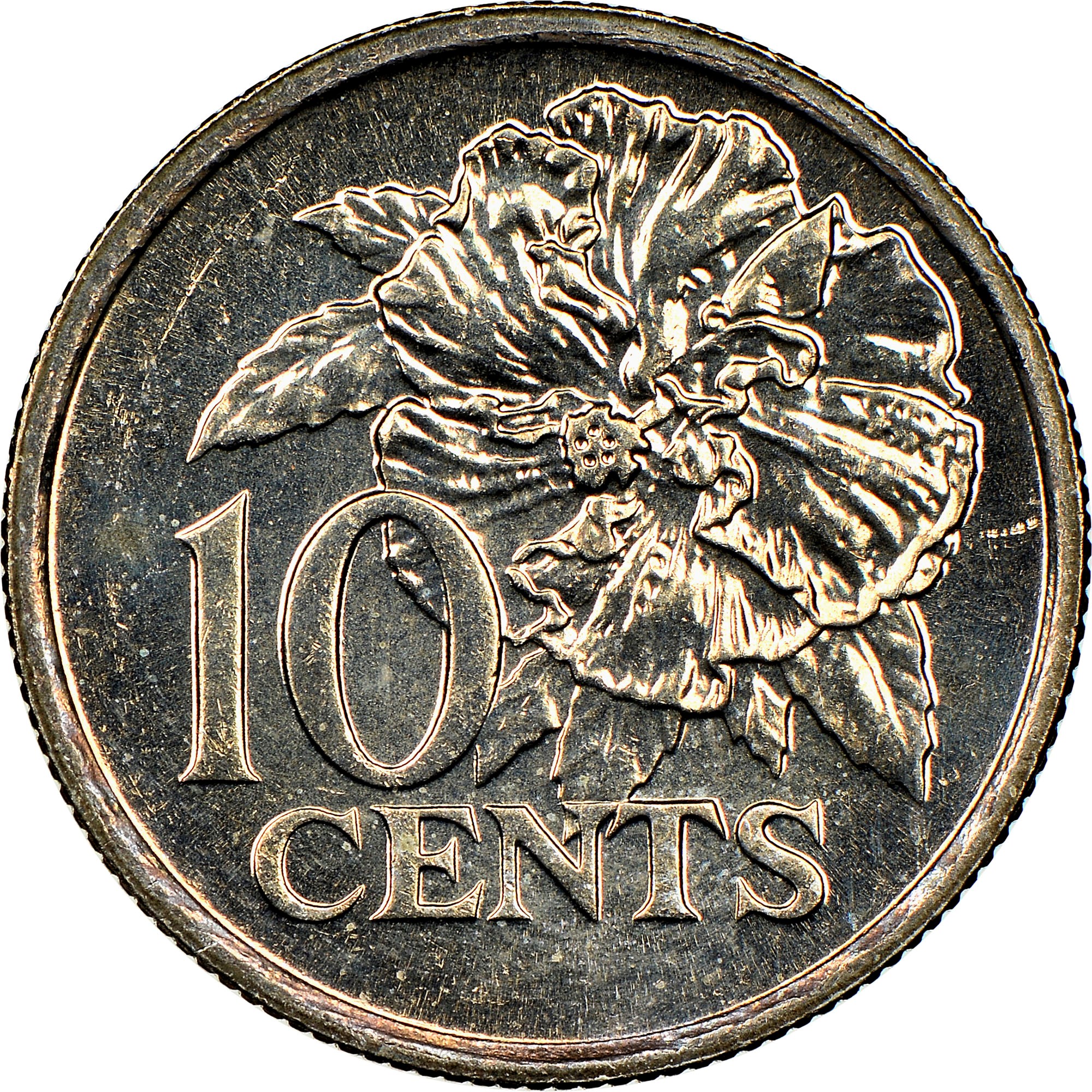 Trinidad & Tobago 10 Cents KM 31 Prices & Values NGC