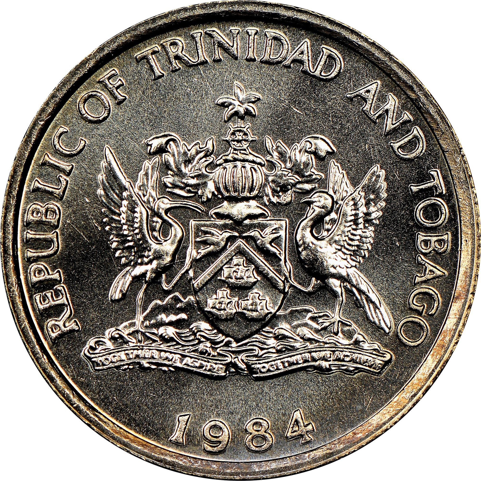 Trinidad & Tobago 25 Cents KM 32 Prices & Values | NGC