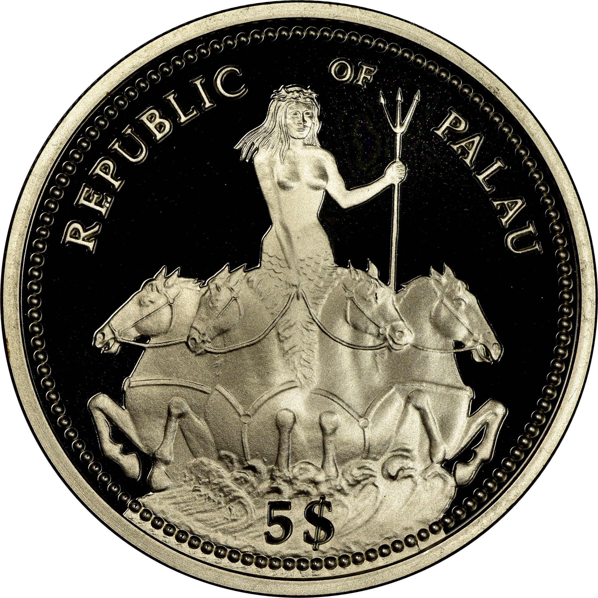 Palau 5 Dollars KM 15 Prices & Values | NGC