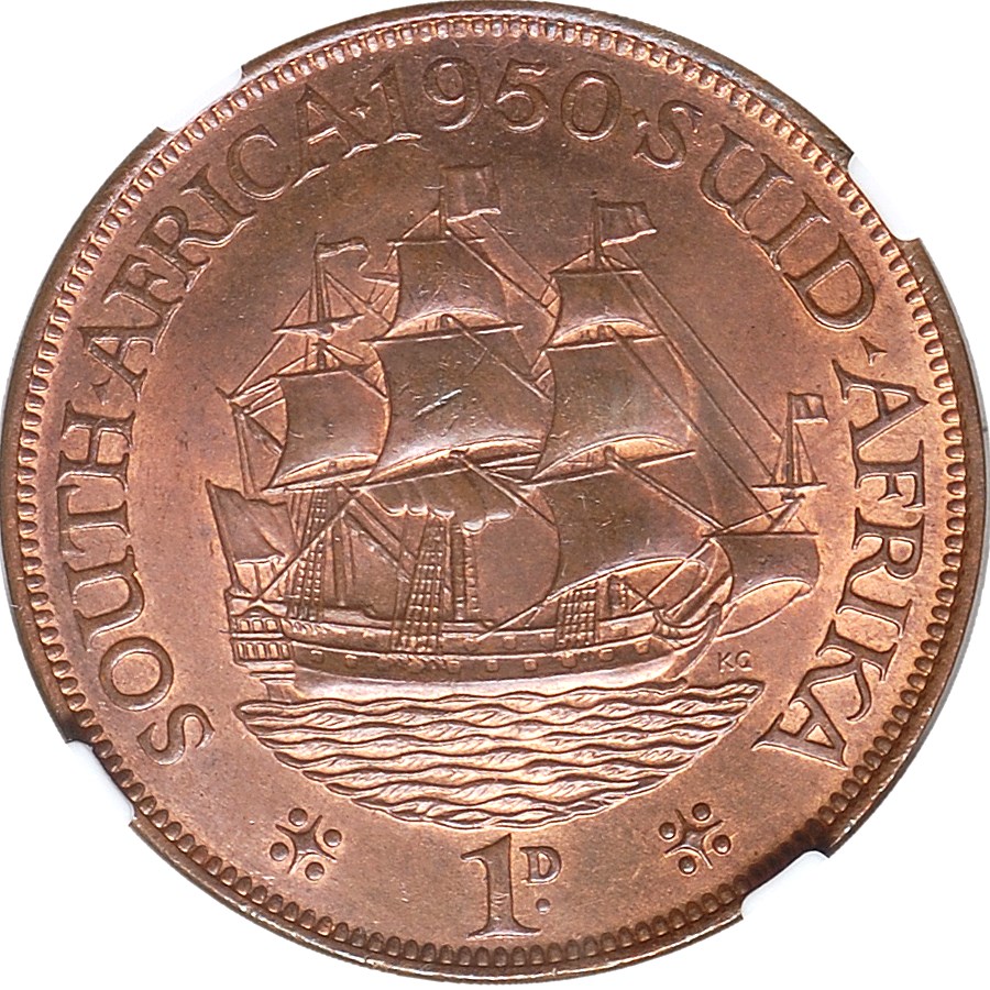 South Africa Penny KM 34.1 Prices & Values | NGC