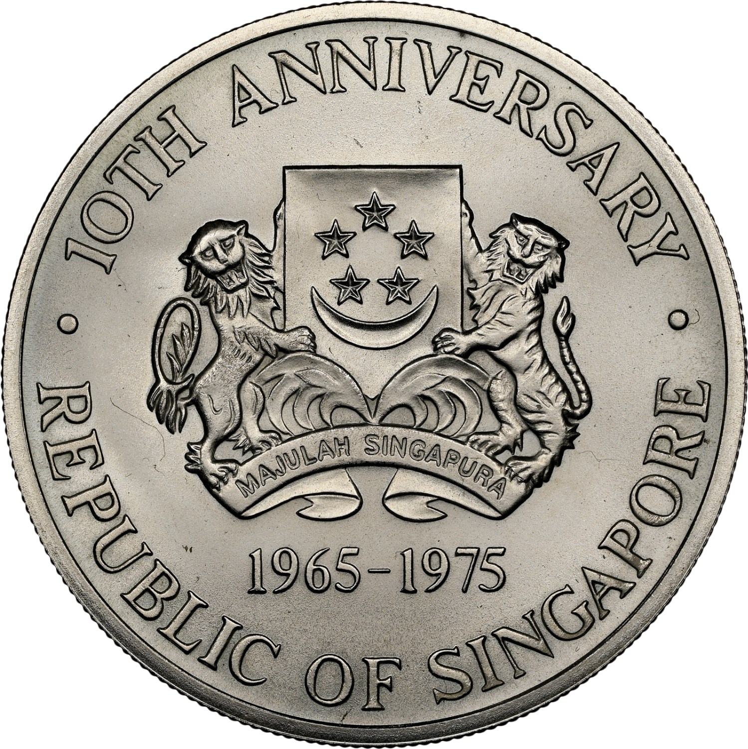 Singapore 10 Dollars KM 11 Prices & Values | NGC