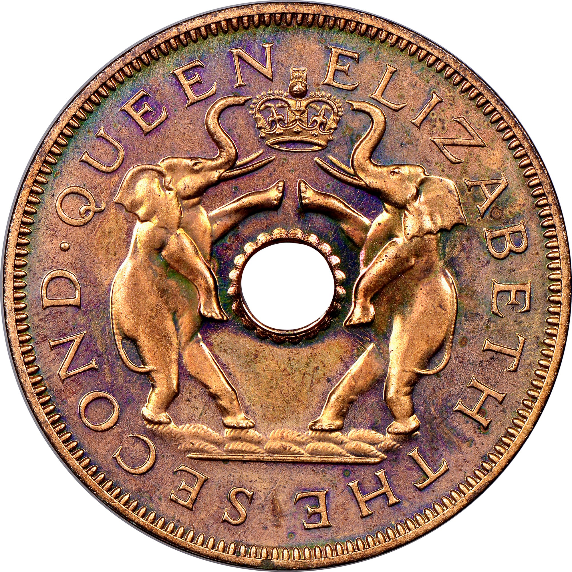 Rhodesia And Nyasaland Penny KM 2 Prices & Values | NGC
