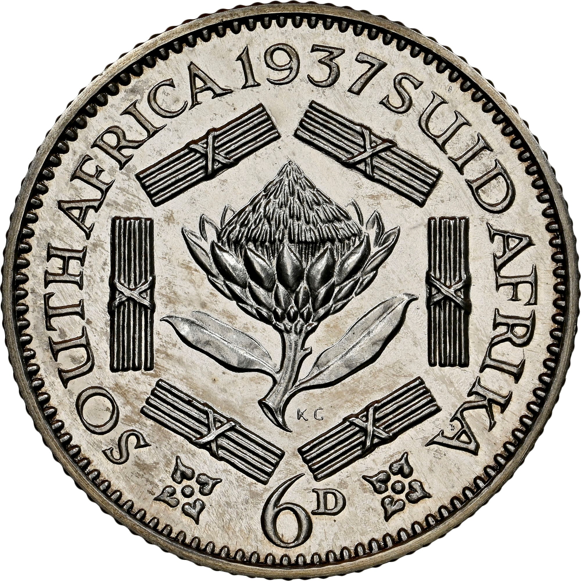 South Africa 6 Pence KM 27 Prices & Values | NGC