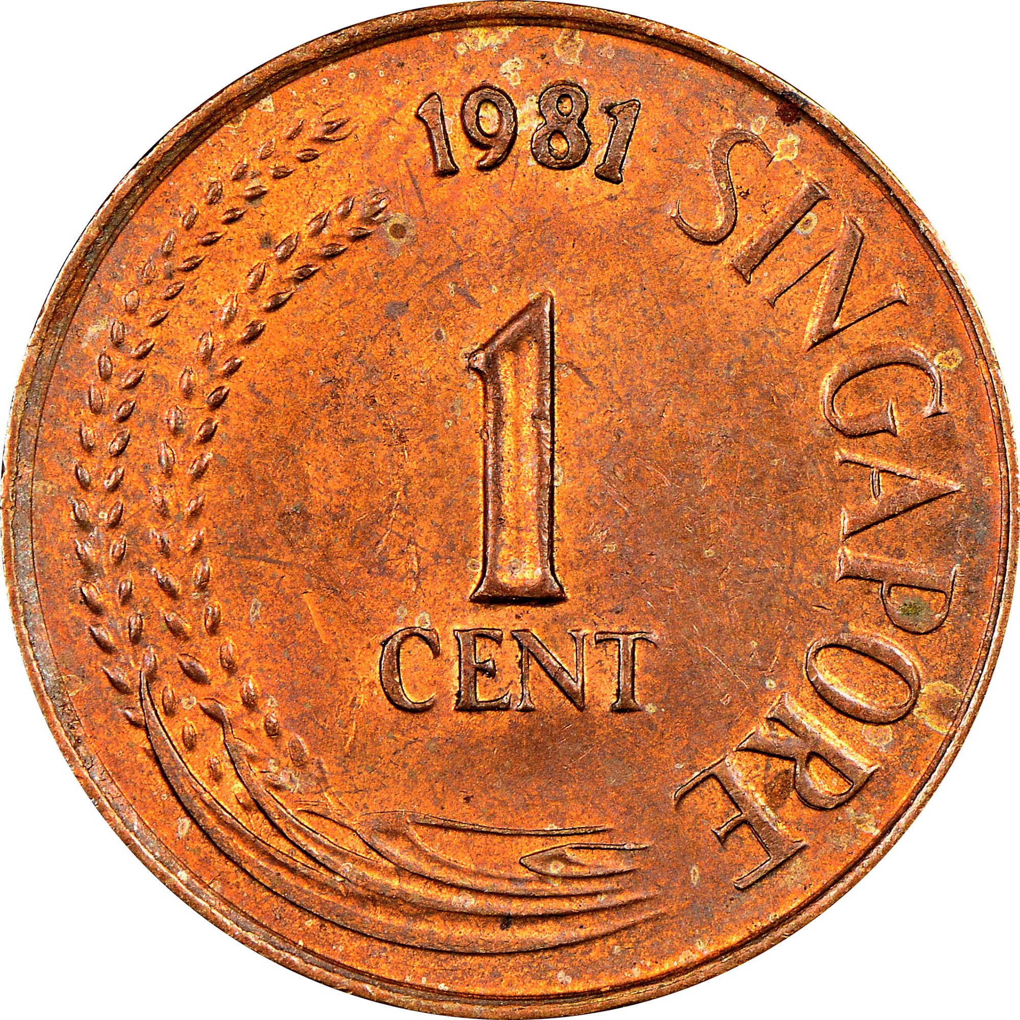 Singapore Cent KM 1a Prices & Values NGC