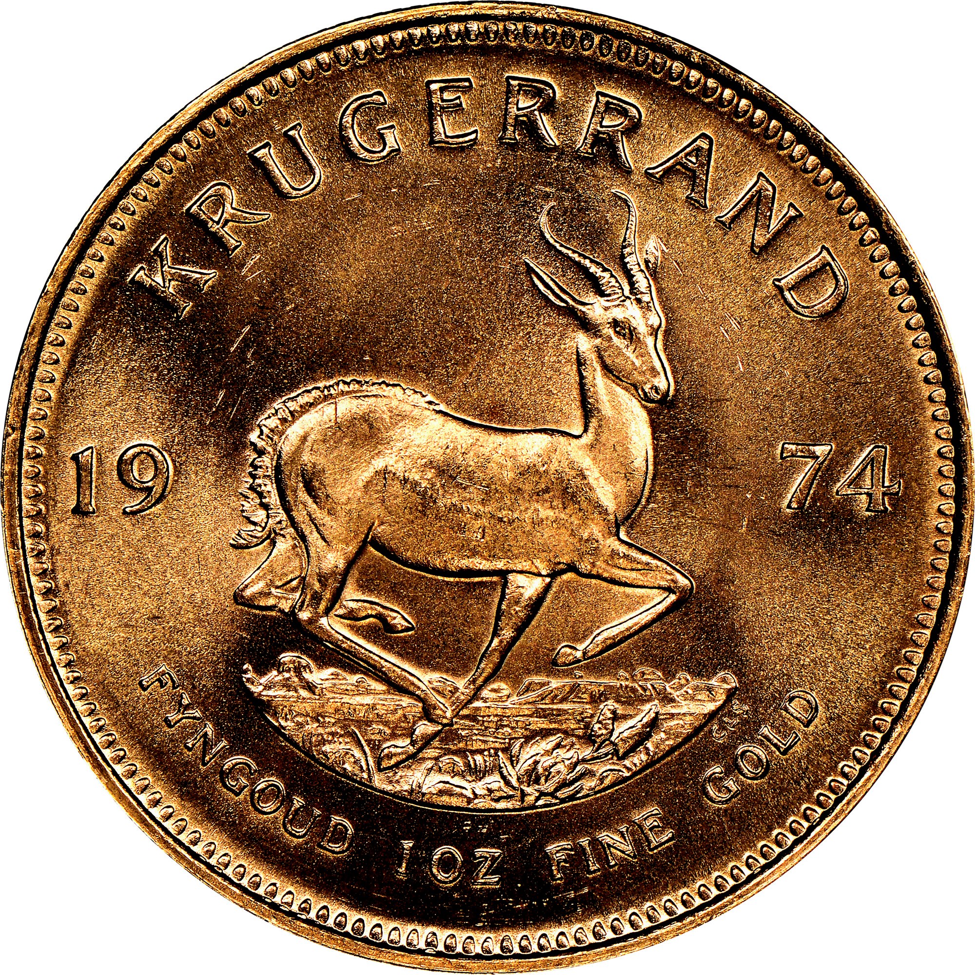 South Africa Krugerrand KM 73 Prices & Values NGC