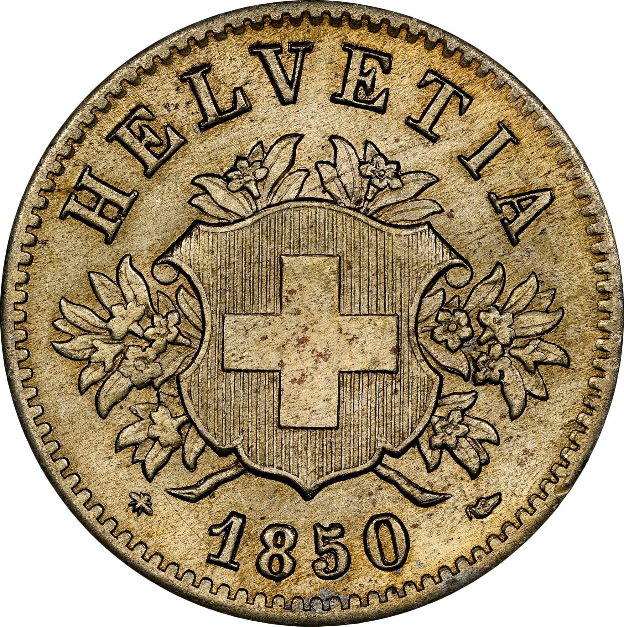 Switzerland 20 Rappen KM 7 Prices & Values | NGC