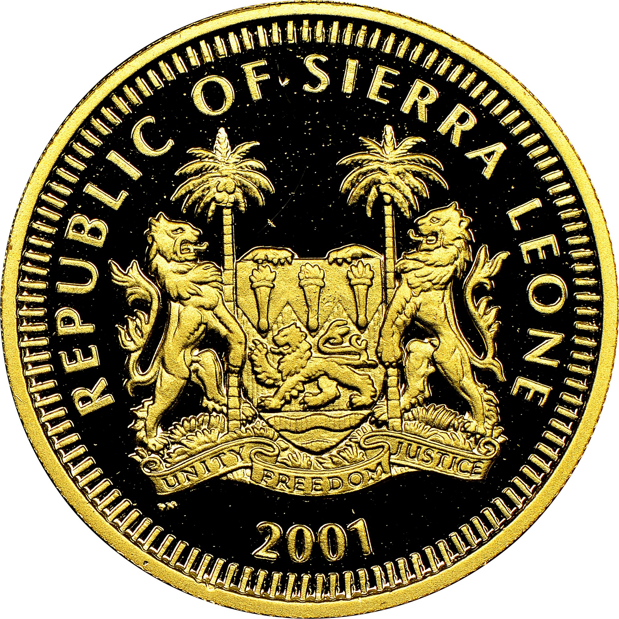 Sierra Leone 100 Dollars KM 227 Prices & Values | NGC