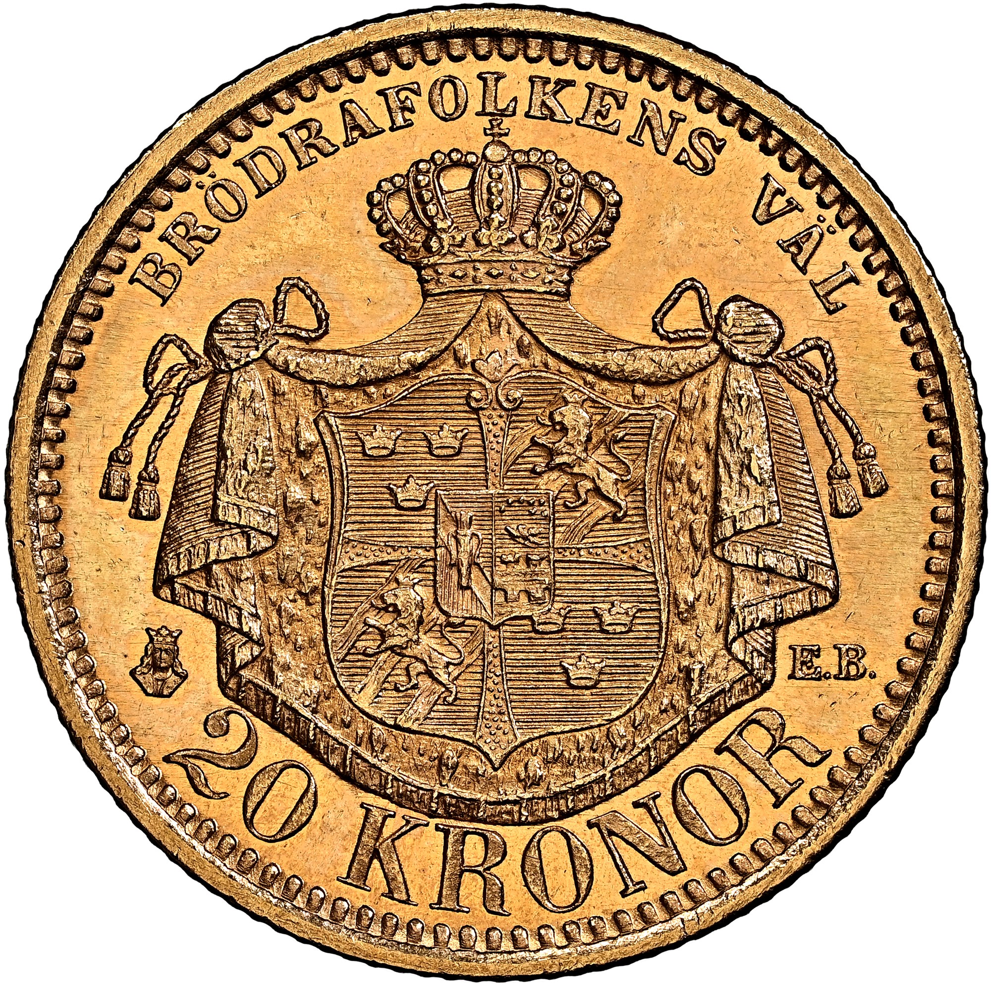 Sweden 20 Kronor KM 765 Prices & Values | NGC