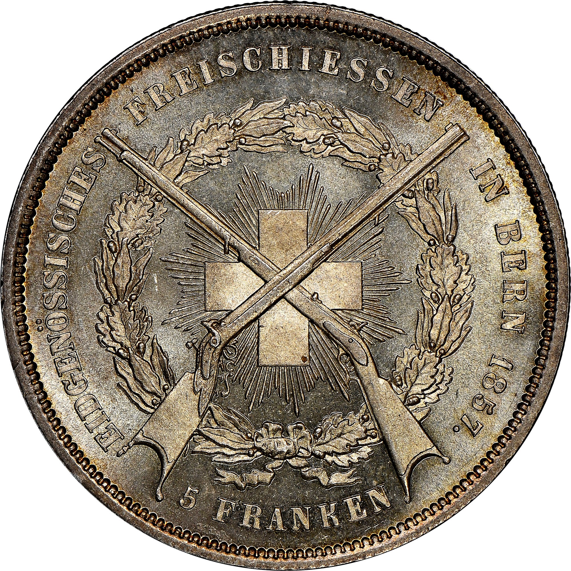Switzerland 5 Francs X S4 Prices & Values | NGC