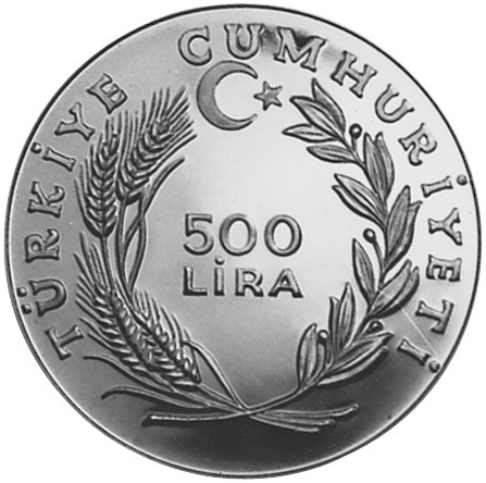 Turkey 500 Lira KM 931 Prices & Values | NGC