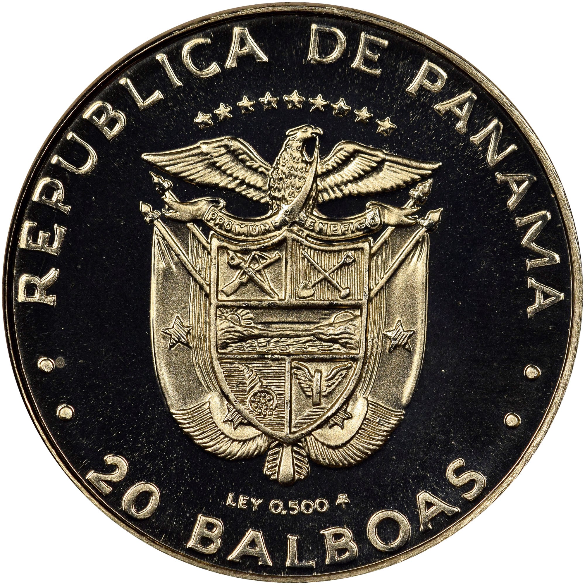 Panama 20 Balboas KM 92 Prices & Values | NGC