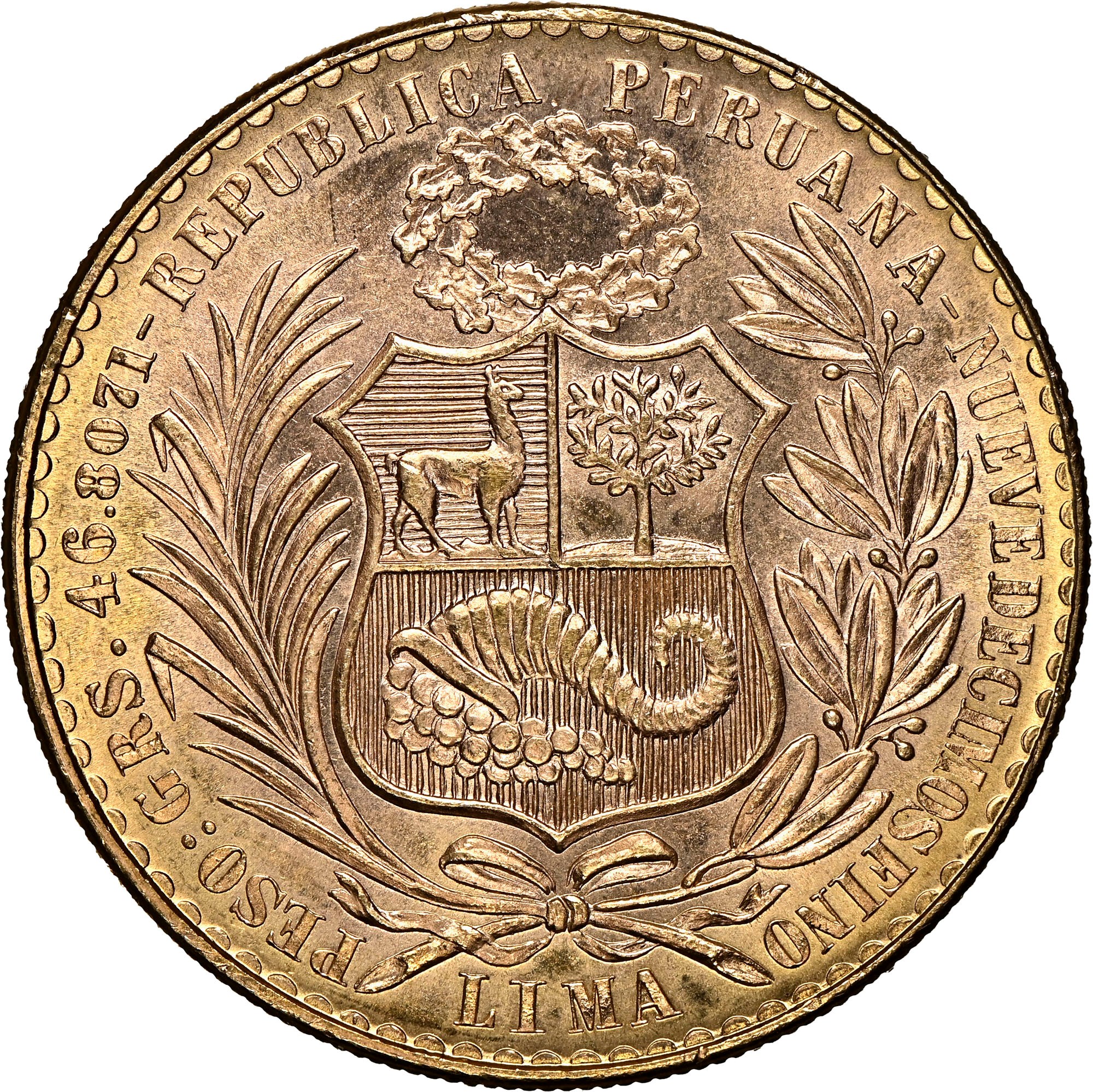 Peru 100 Soles KM 231 Prices & Values | NGC