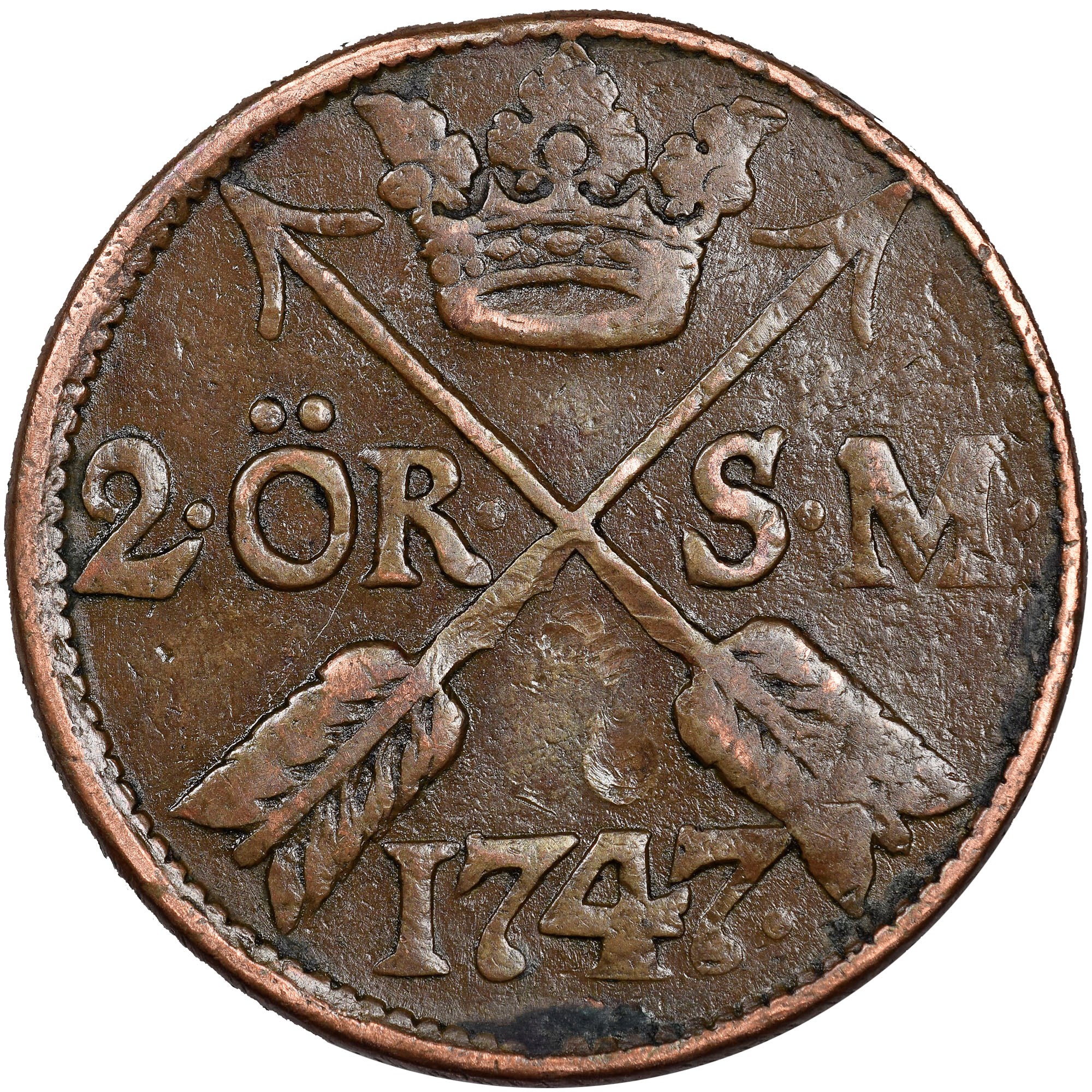 Sweden 2 Öre KM 437 Prices & Values | NGC