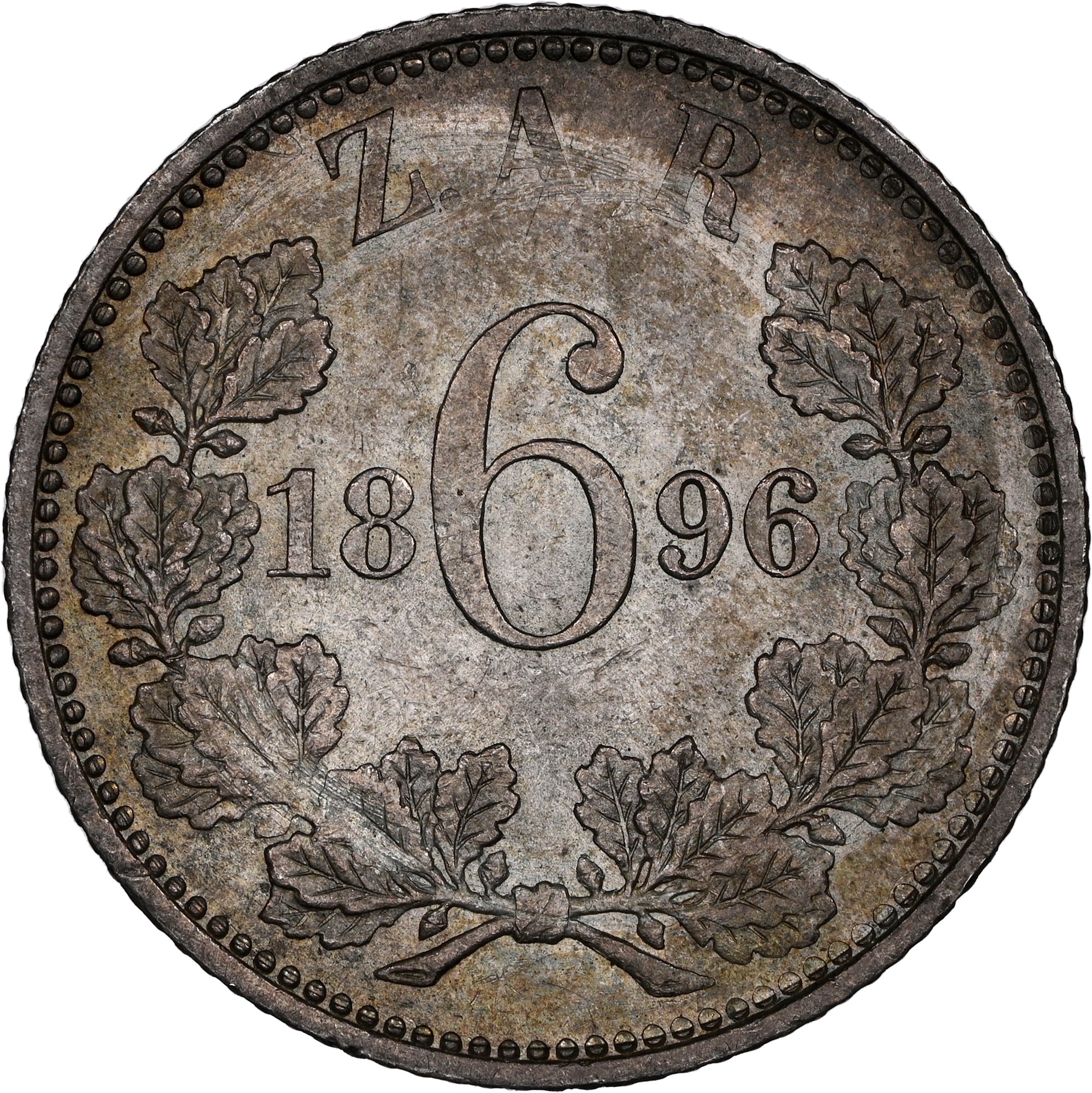 South Africa 6 Pence KM 4 Prices & Values | NGC