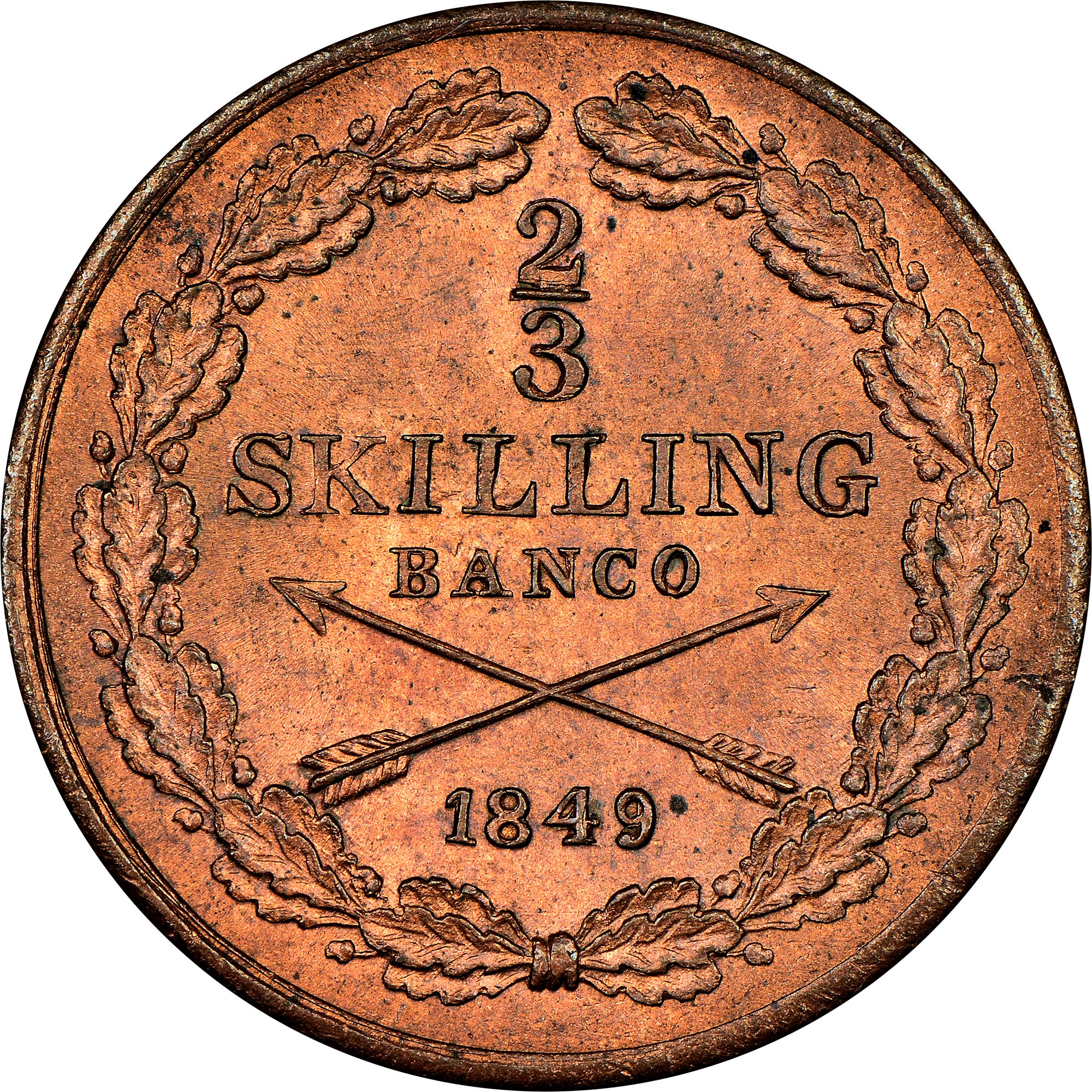 Sweden 2/3 Skilling KM 663 Prices & Values | NGC