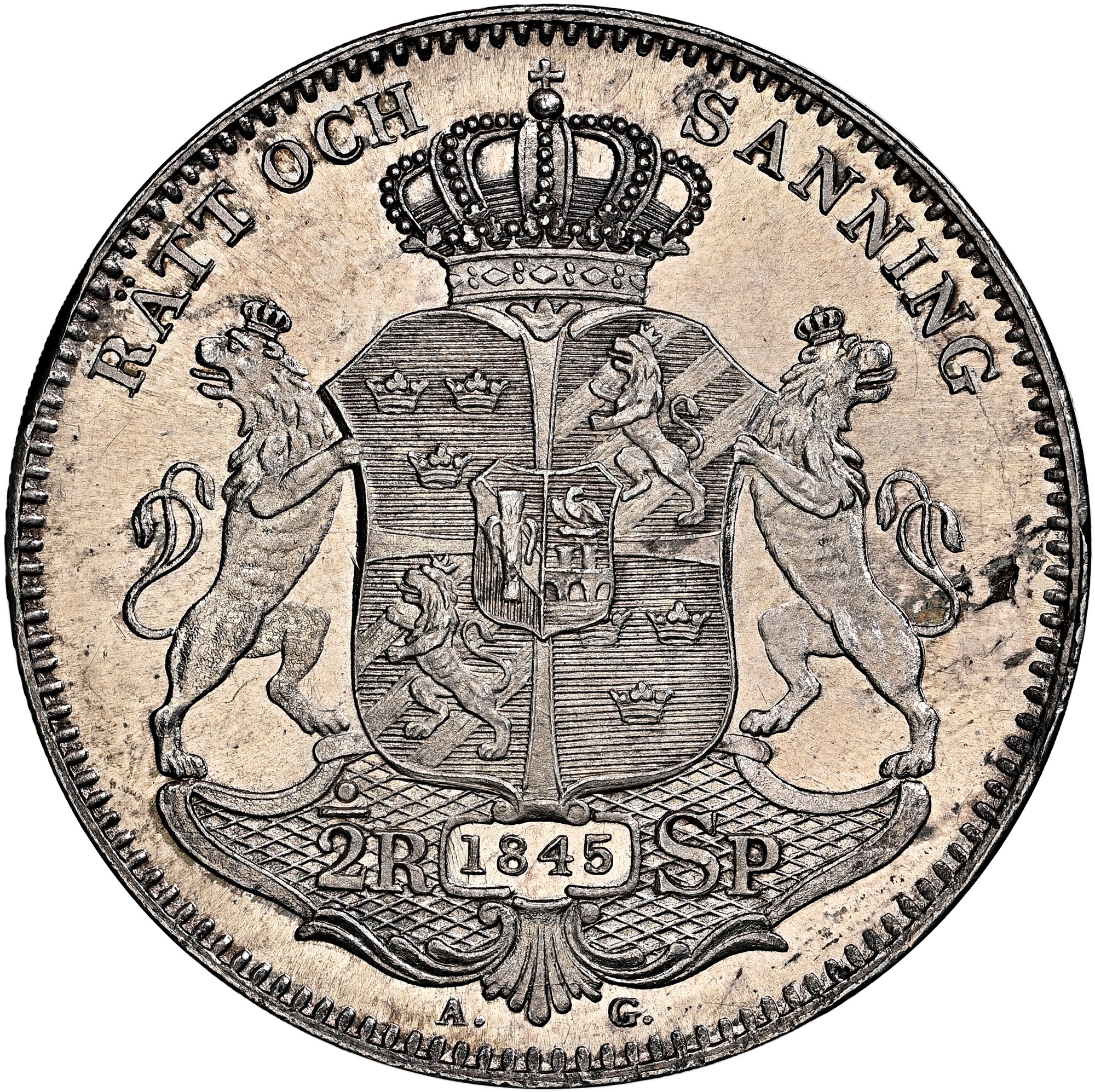 Sweden 1/2 Riksdaler KM 666 Prices & Values | NGC