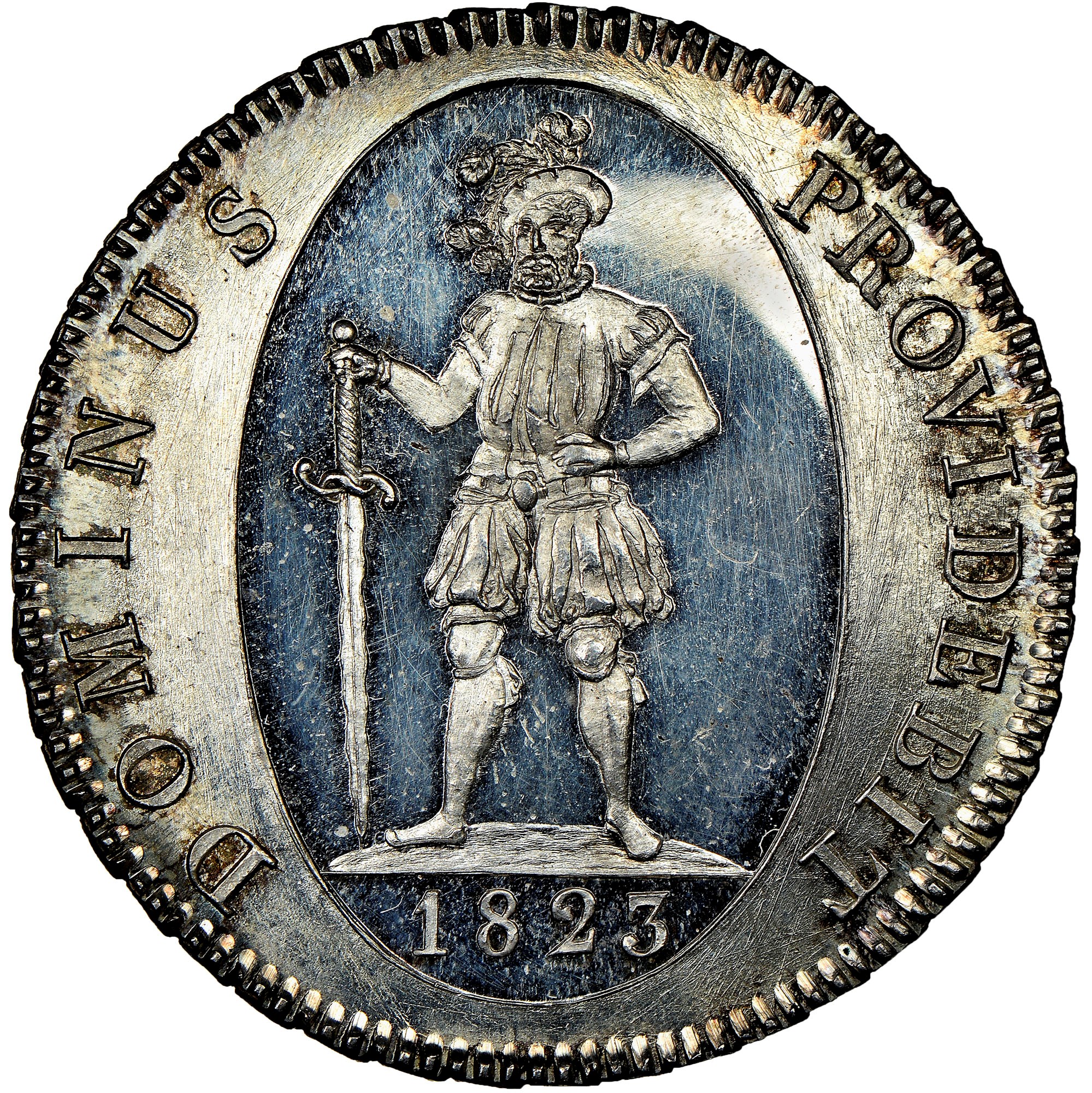 Swiss Cantons BERN 4 Franken KM 190 Prices & Values | NGC