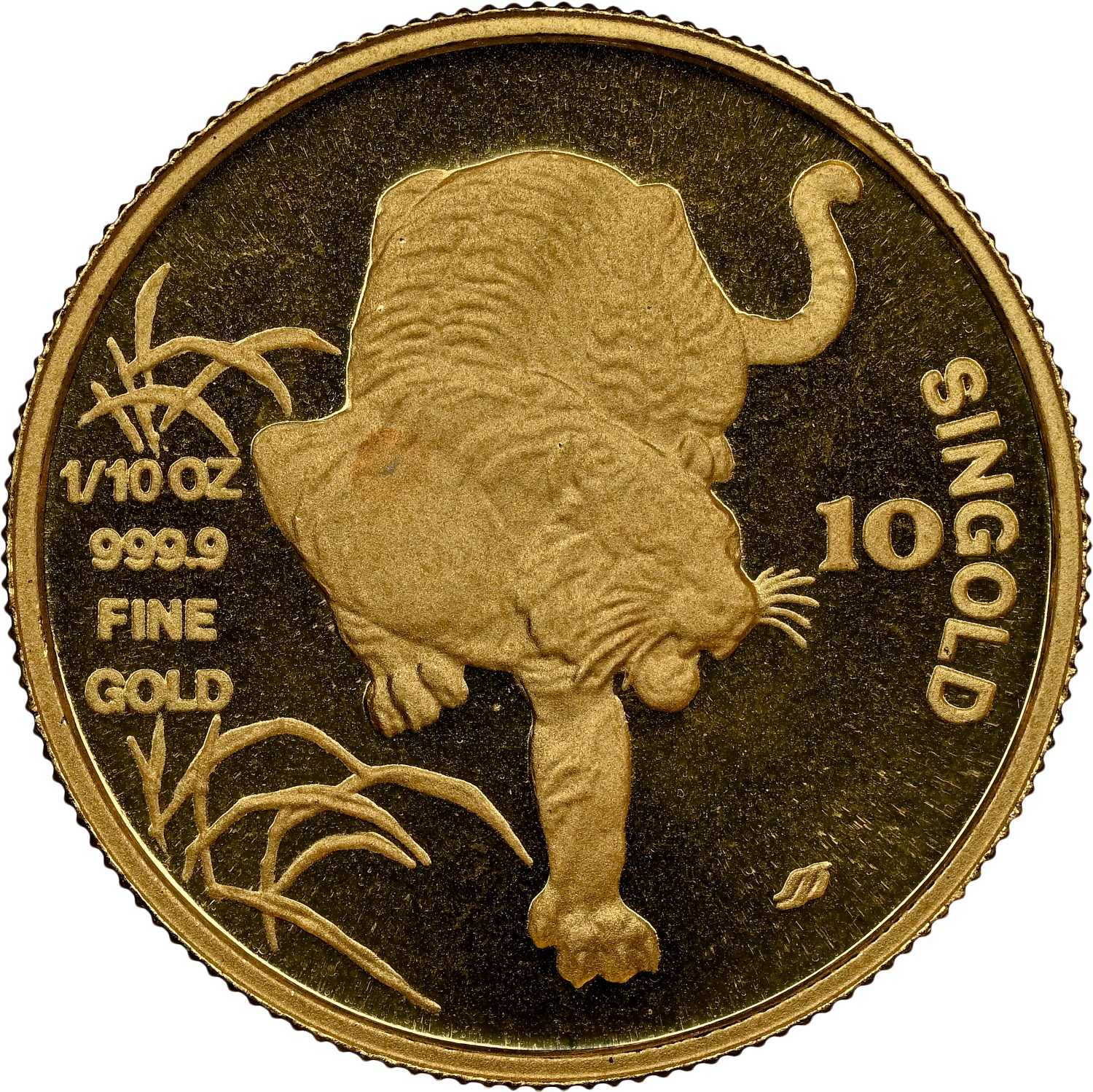 Singapore 10 Singold X 16 Prices & Values | NGC