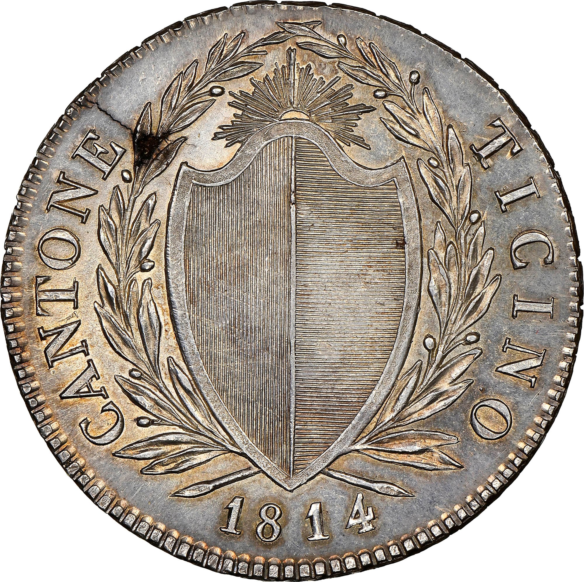 Swiss Cantons TICINO 4 Franchi KM 6 Prices & Values | NGC