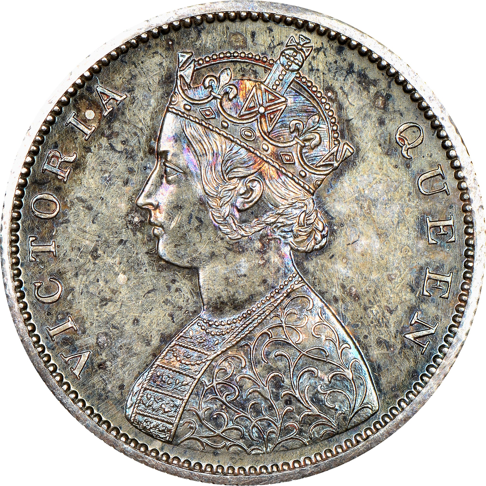 India-British 1/2 Rupee KM 472 Prices & Values | NGC