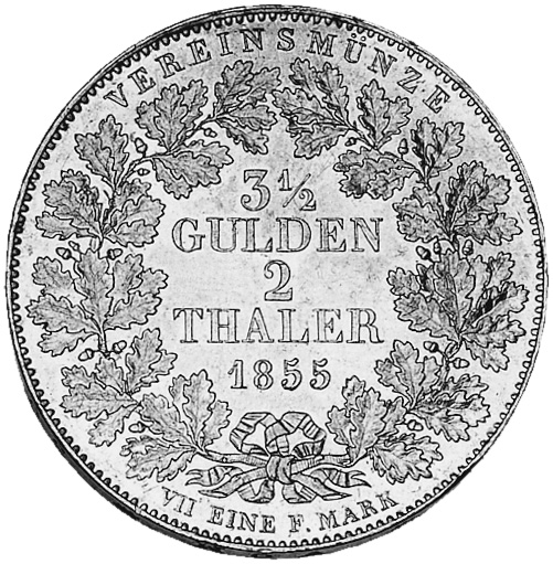German States WÜRTTEMBERG 2 Thaler KM 586 Prices & Values | NGC