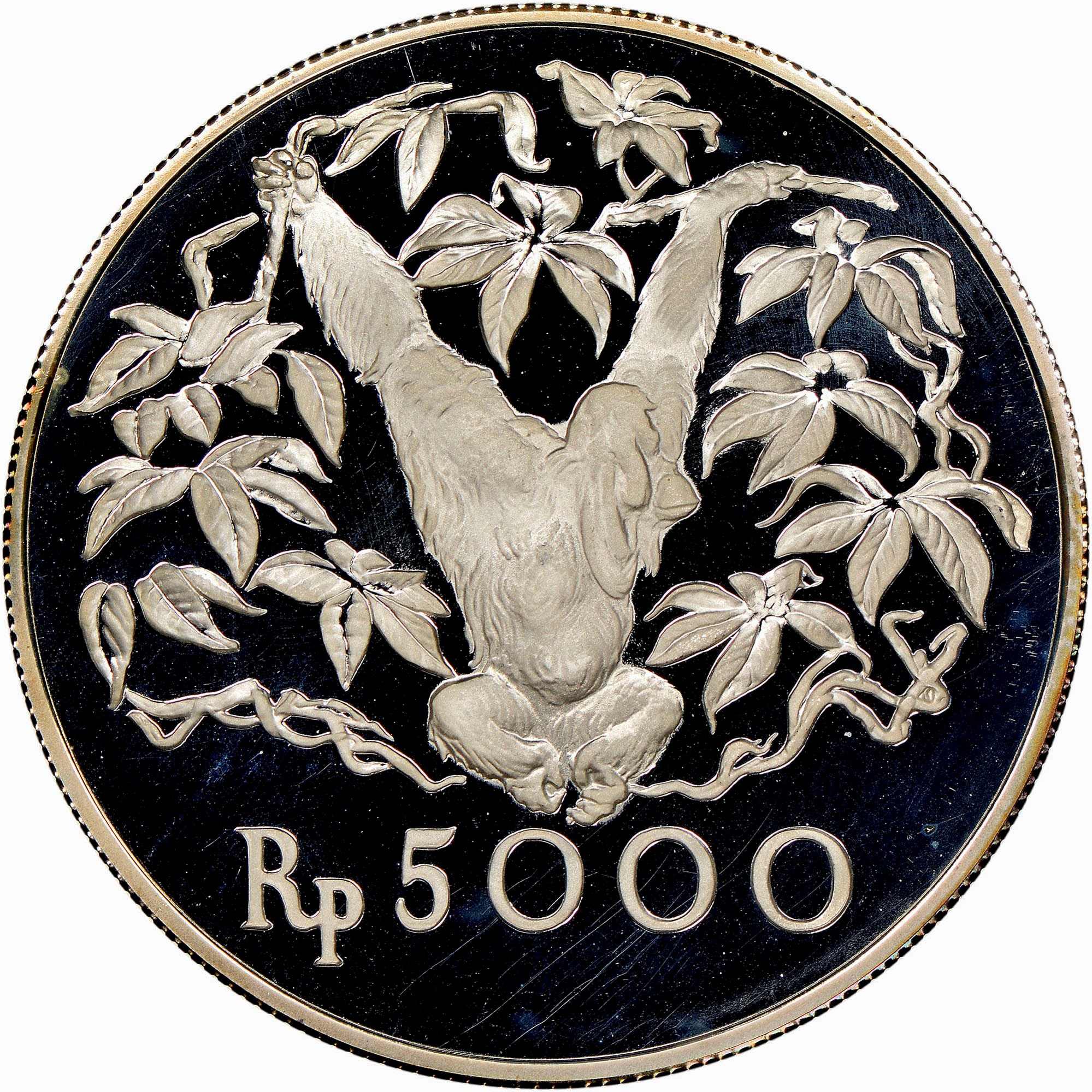 Indonesia 5000 Rupiah KM 40a Prices & Values | NGC