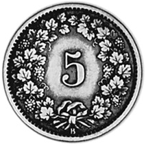 Switzerland 5 Rappen KM 5 Prices & Values | NGC