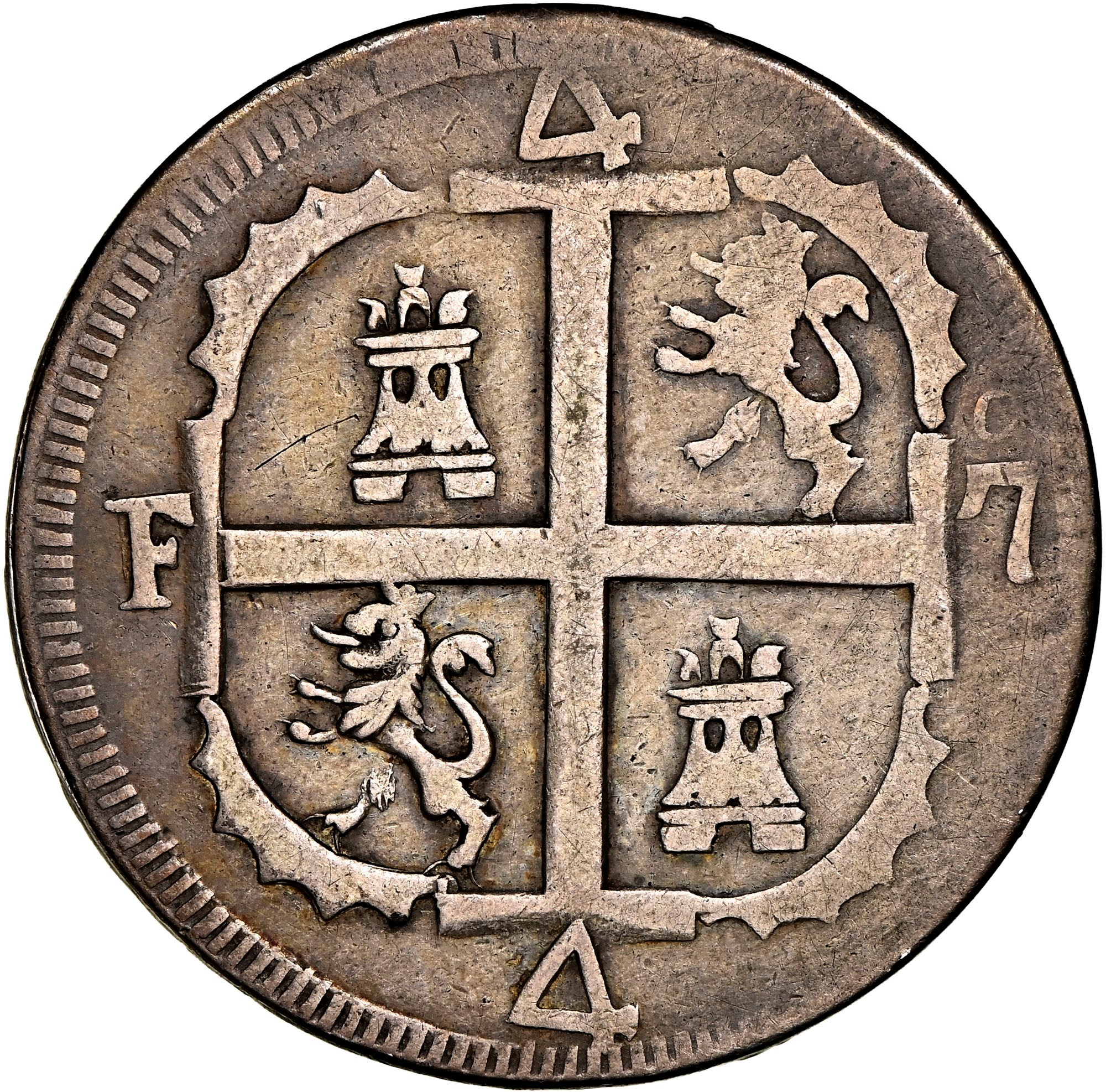 COIN PARKING DELIVERY 『Family vol.2』 Venezuela CARACAS 4 Reales C 7.2 Prices & Values | NGC