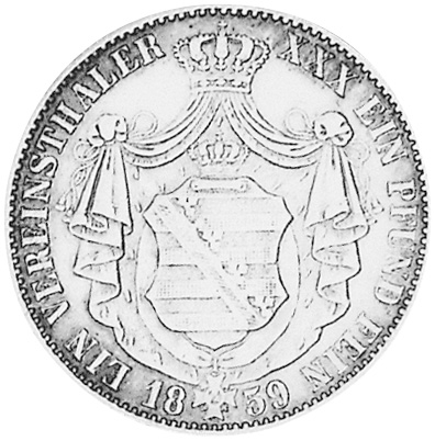 German States SAXONY-ALBERTINE Thaler KM 1192 Prices & Values | NGC