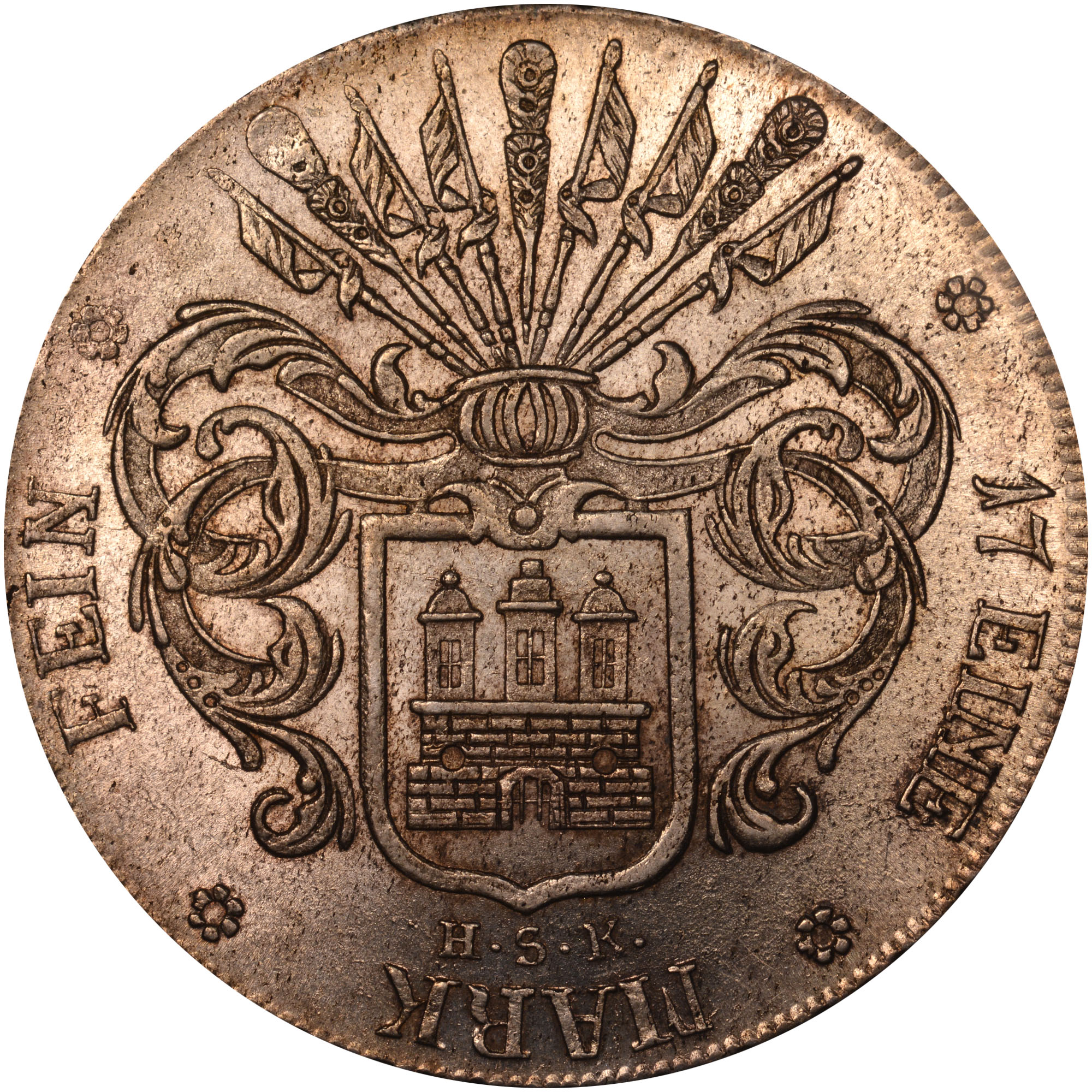 German States HAMBURG 32 Schilling KM 530 Prices & Values | NGC