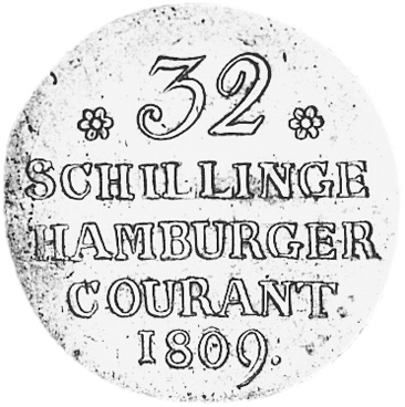German States HAMBURG 32 Schilling KM 536 Prices & Values | NGC