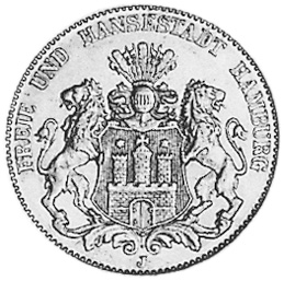 German States HAMBURG 20 Mark KM 602 Prices & Values | NGC