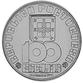 Portugal 100 Escudos KM 628 Prices & Values | NGC