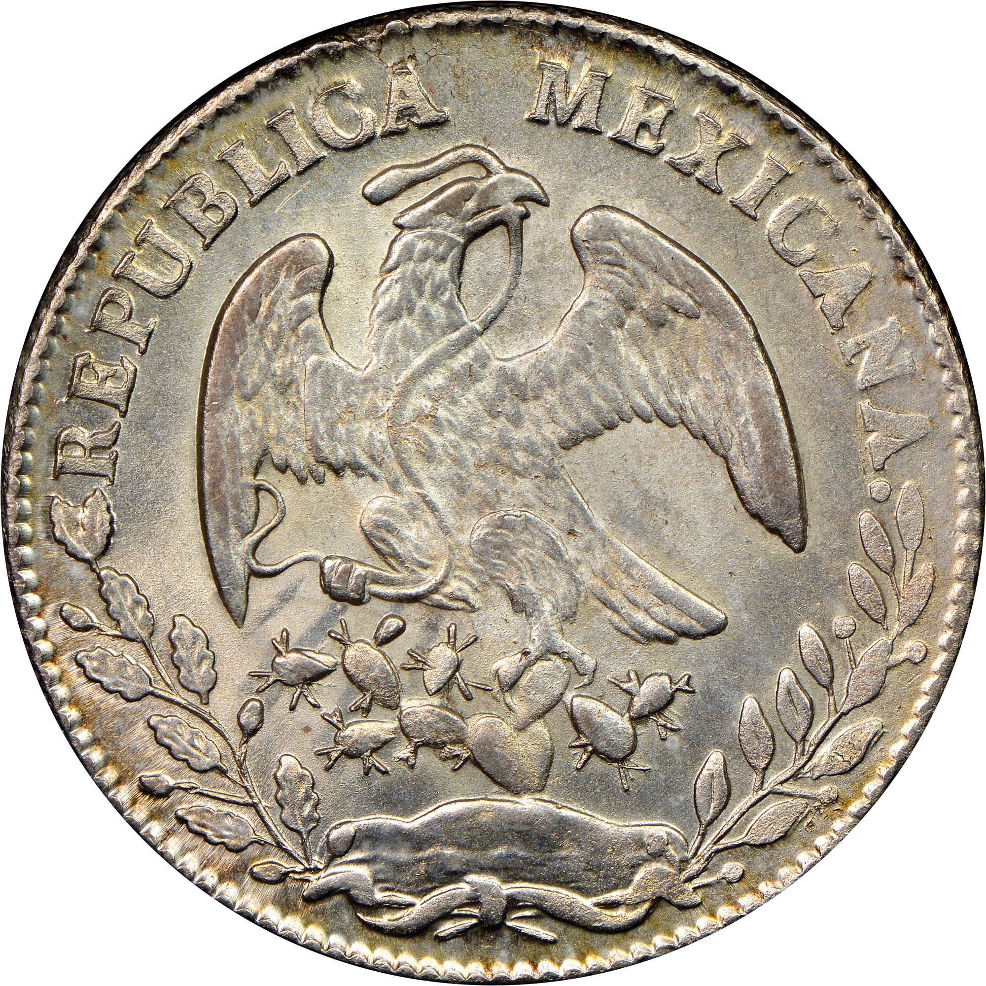 Mexico FIRST REPUBLIC 8 Reales KM 377.3 Prices & Values | NGC