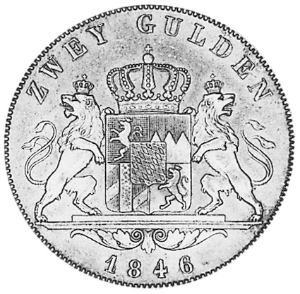 k*g様 銀杯　2点 German States BAVARIA 2 Gulden KM 819 Prices & Values | NGC