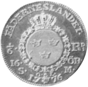 Sweden 1/6 Riksdaler KM 515 Prices & Values | NGC