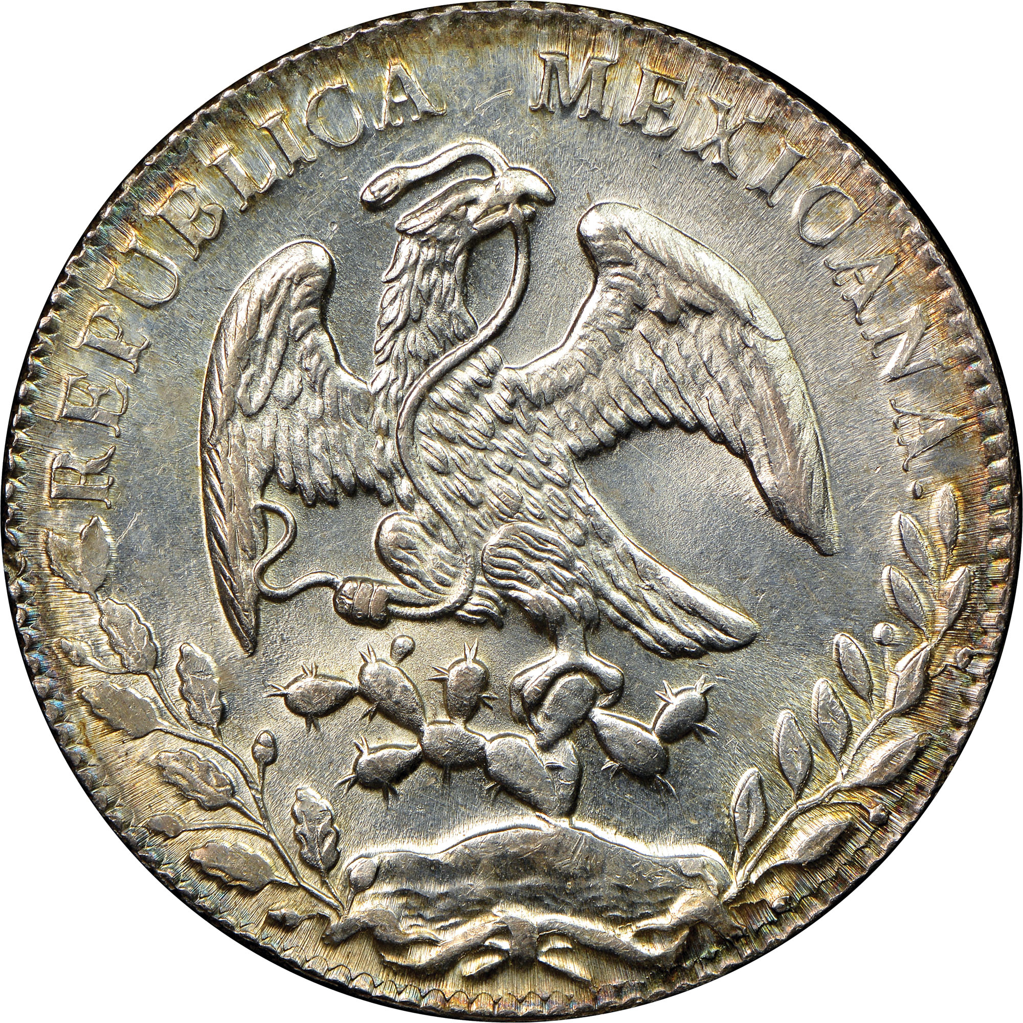 Mexico FIRST REPUBLIC 8 Reales KM 377.10 Prices & Values | NGC